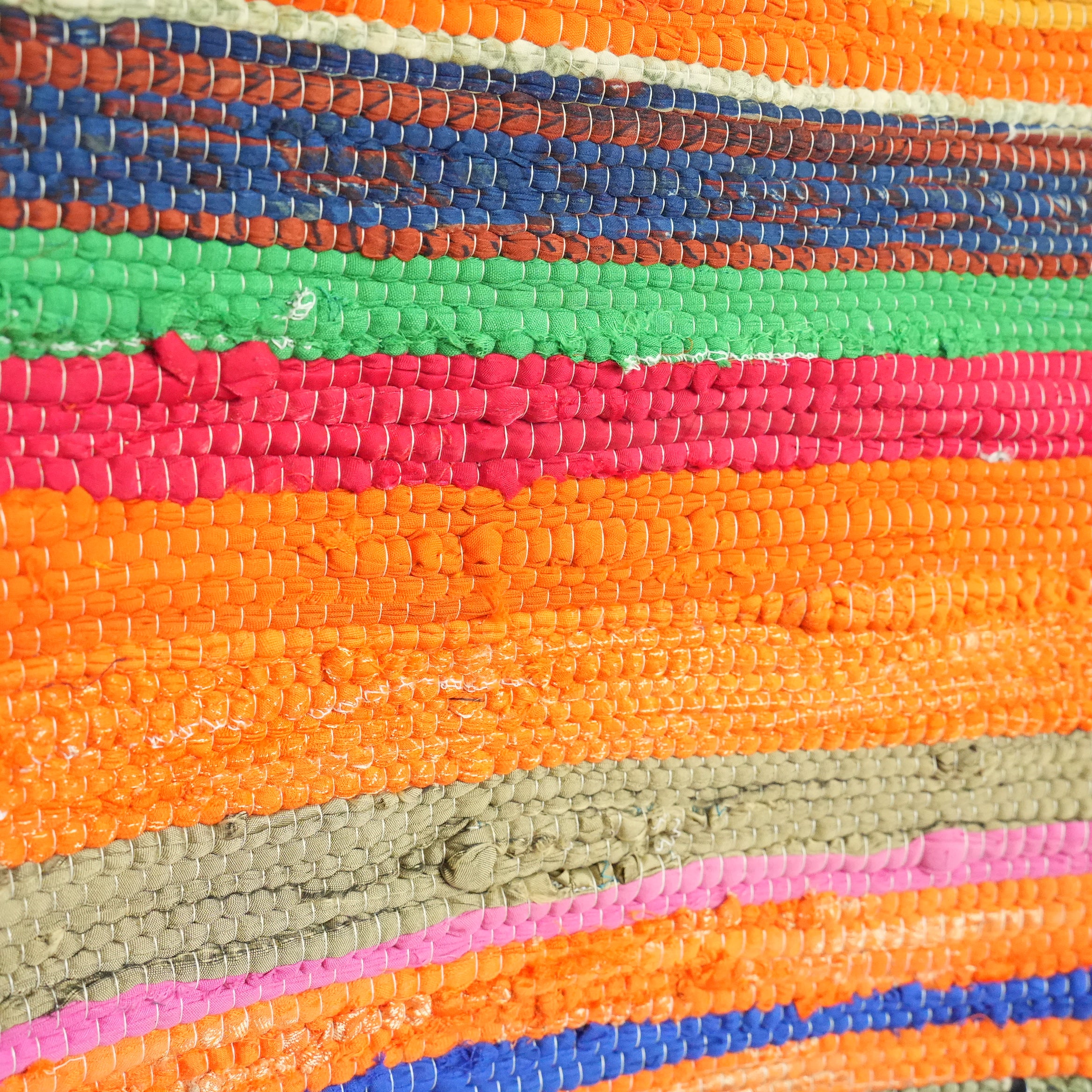 SCRAP FABRIC RUG E