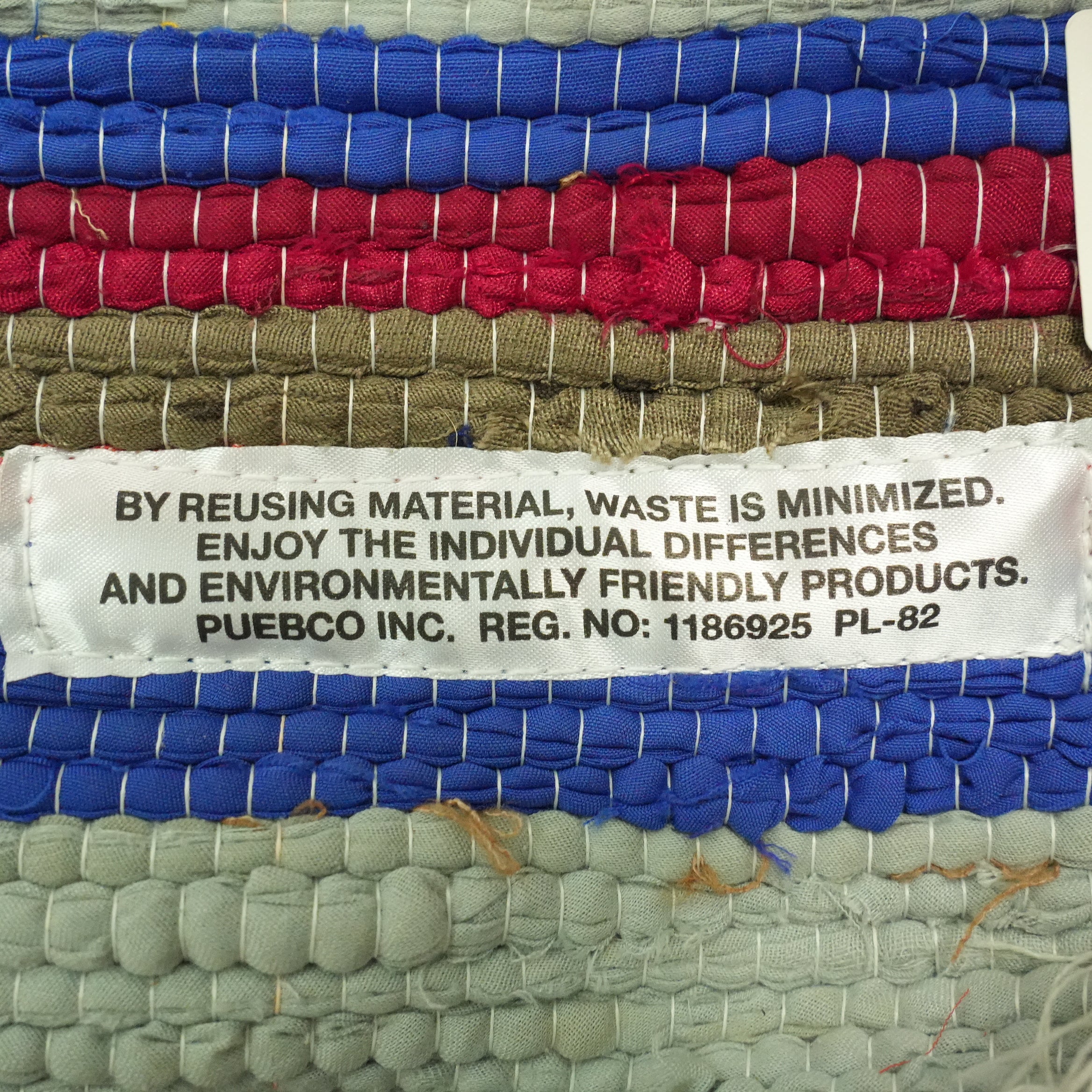 SCRAP FABRIC RUG E