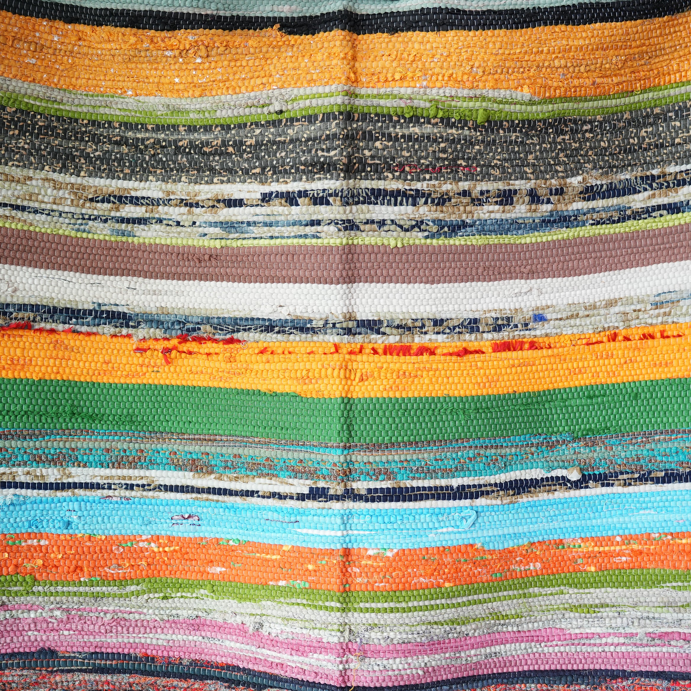 SCRAP FABRIC RUG A