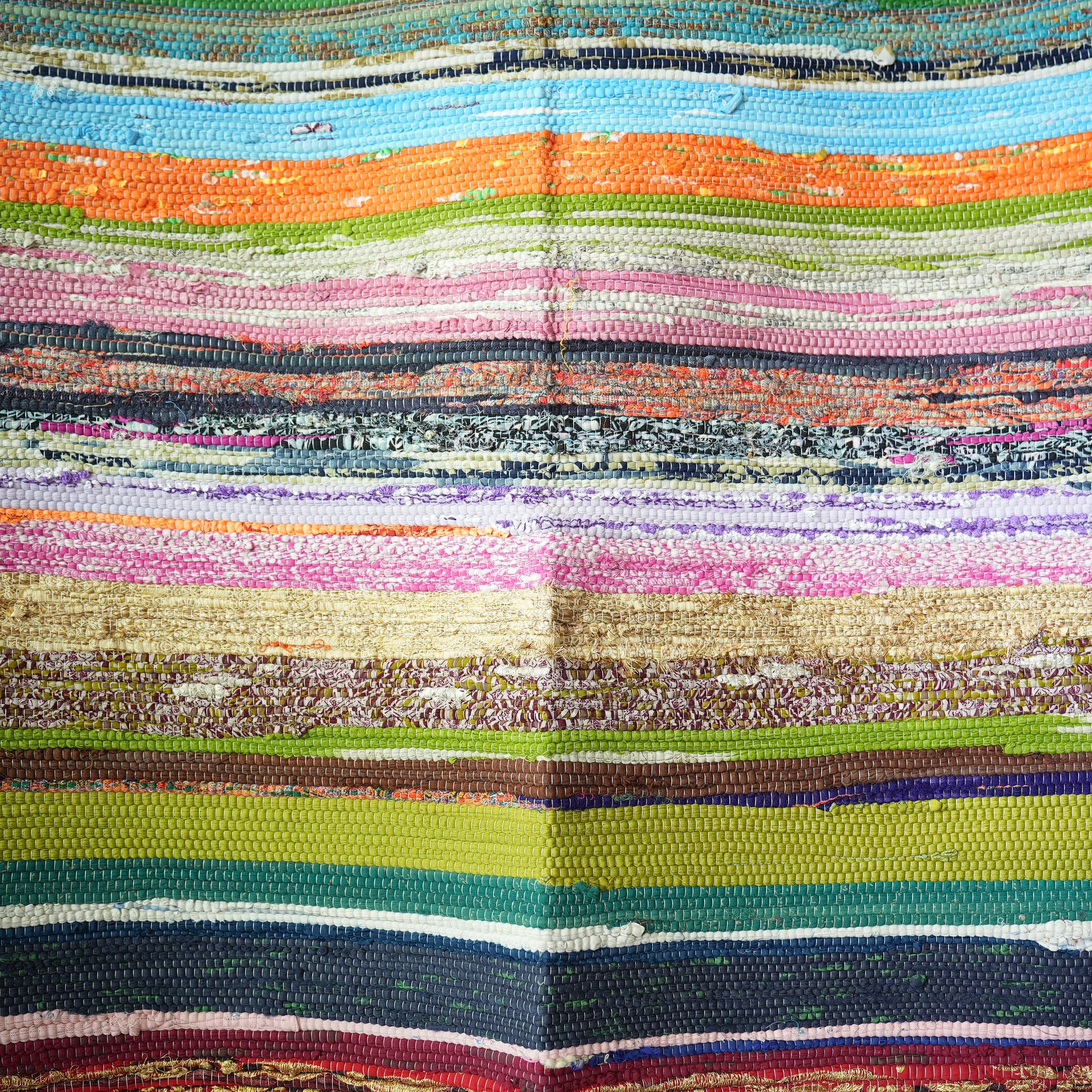 SCRAP FABRIC RUG A