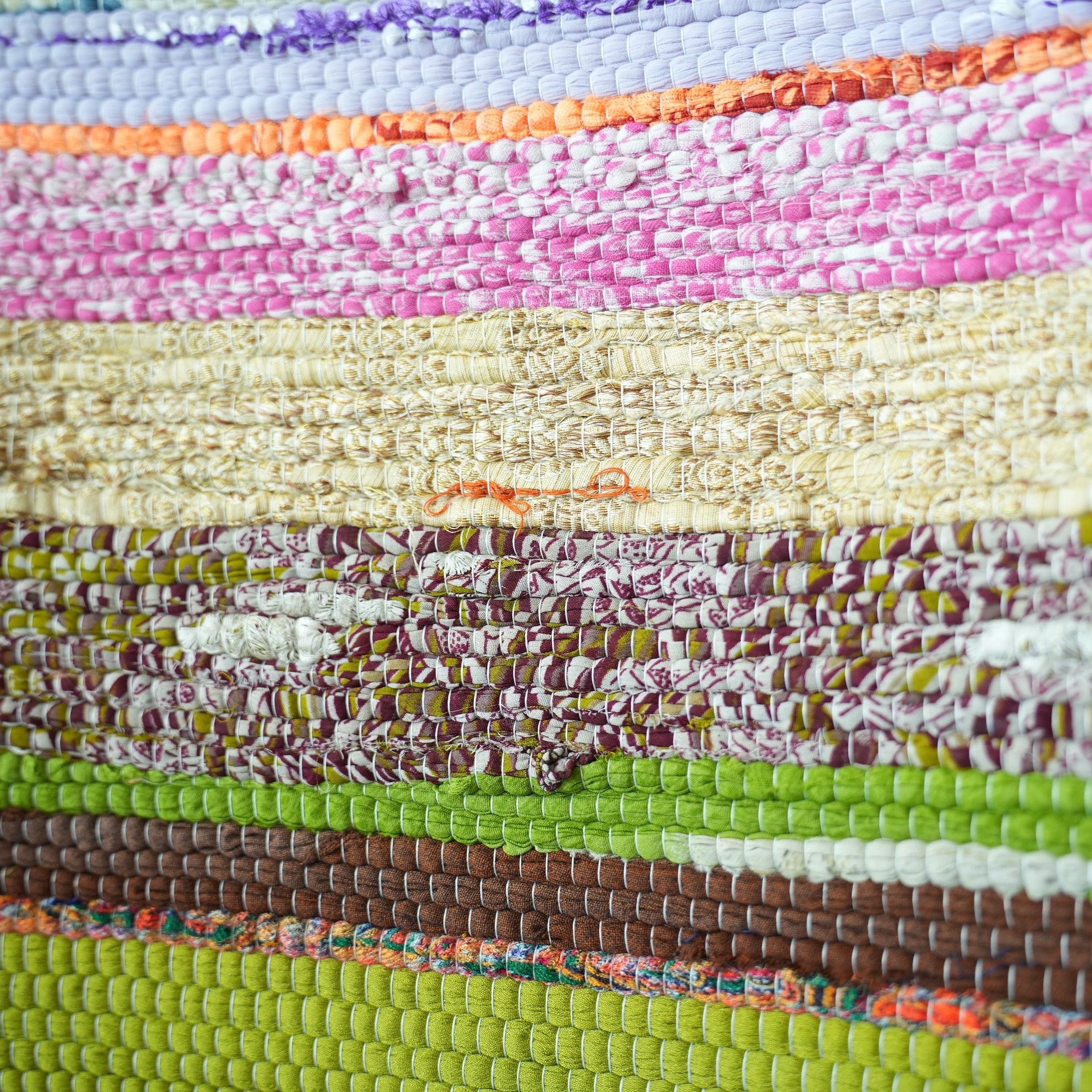 SCRAP FABRIC RUG A