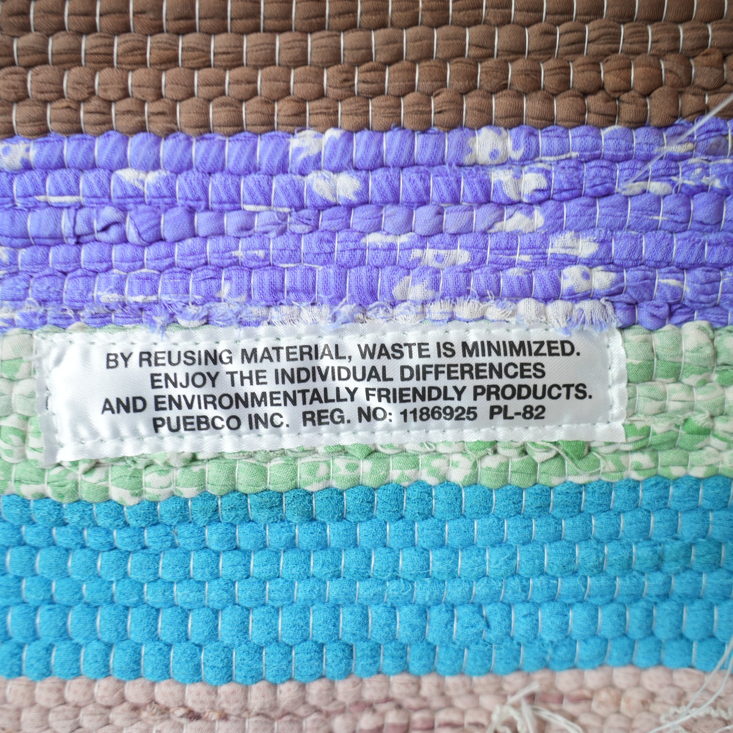 SCRAP FABRIC RUG A