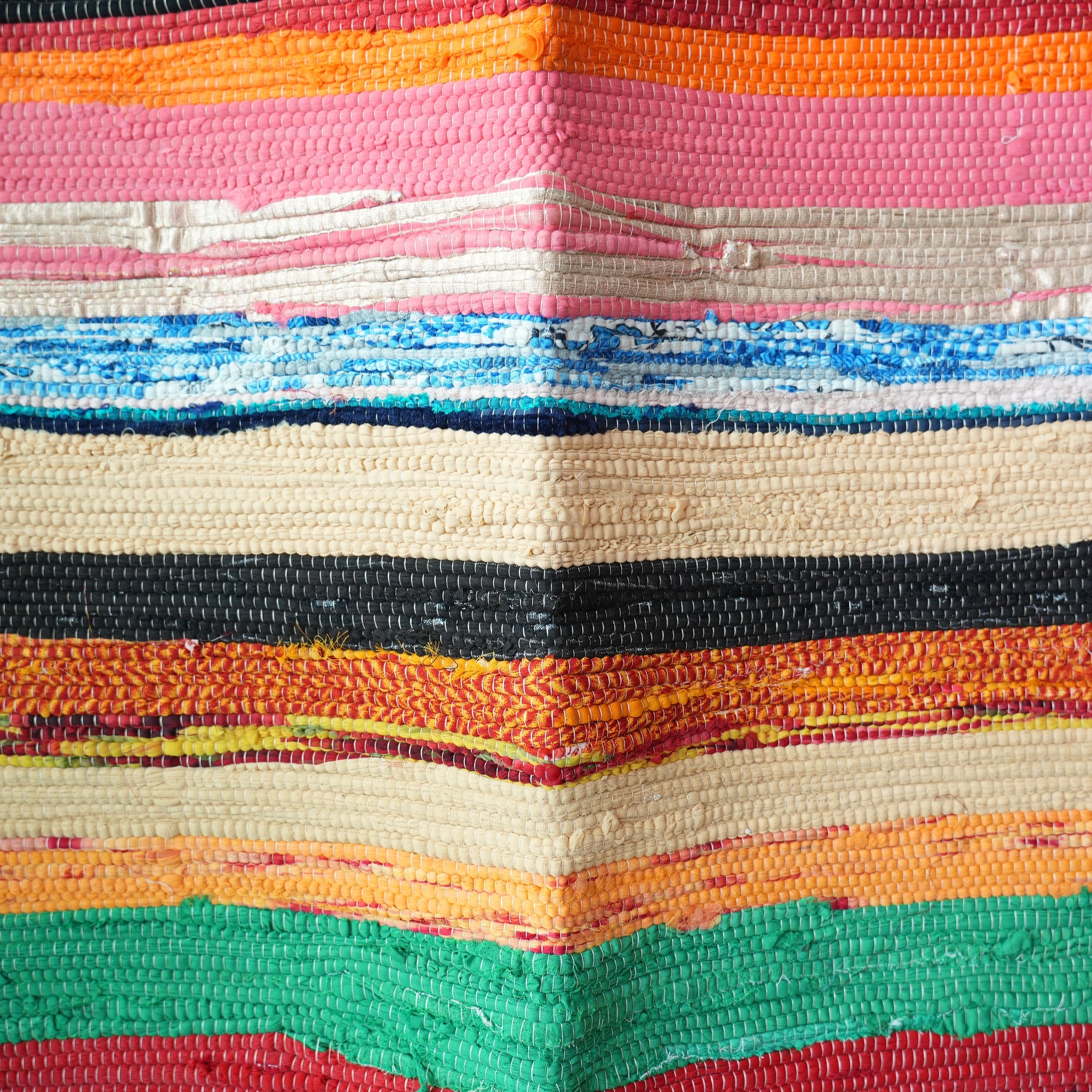 SCRAP FABRIC RUG B