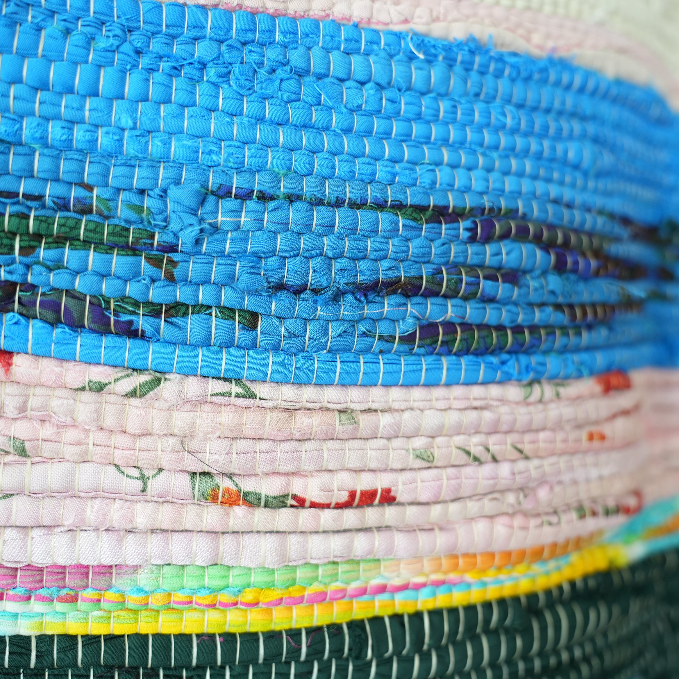 SCRAP FABRIC RUG B
