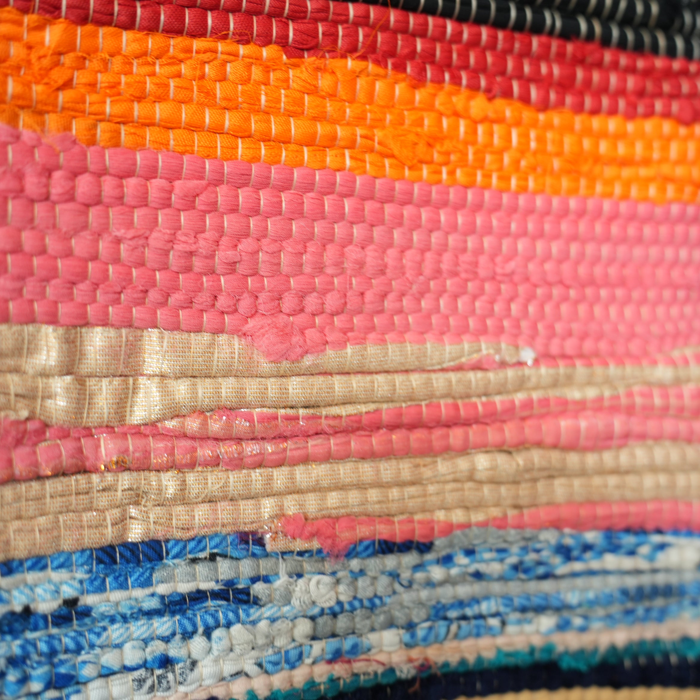 SCRAP FABRIC RUG B