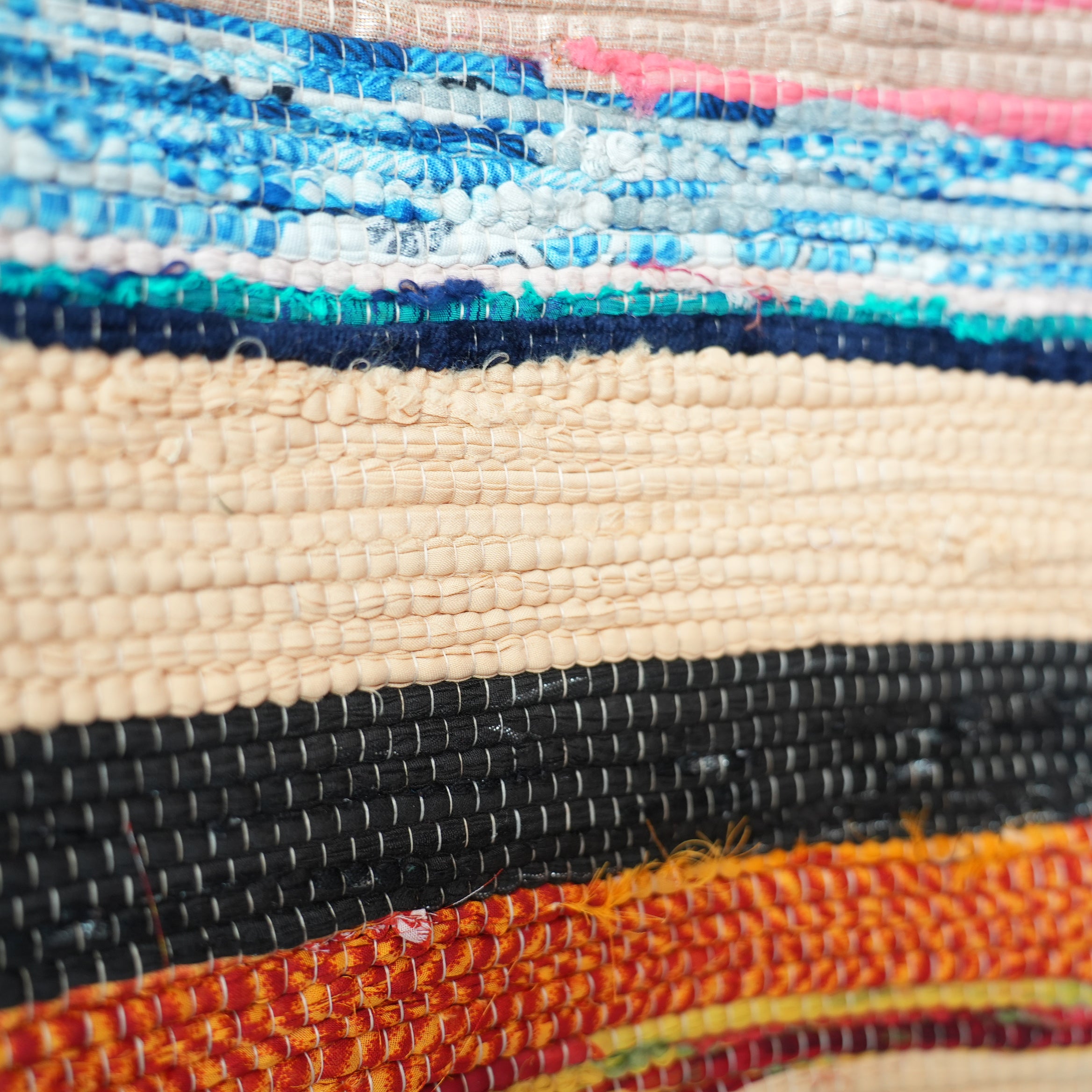 SCRAP FABRIC RUG B