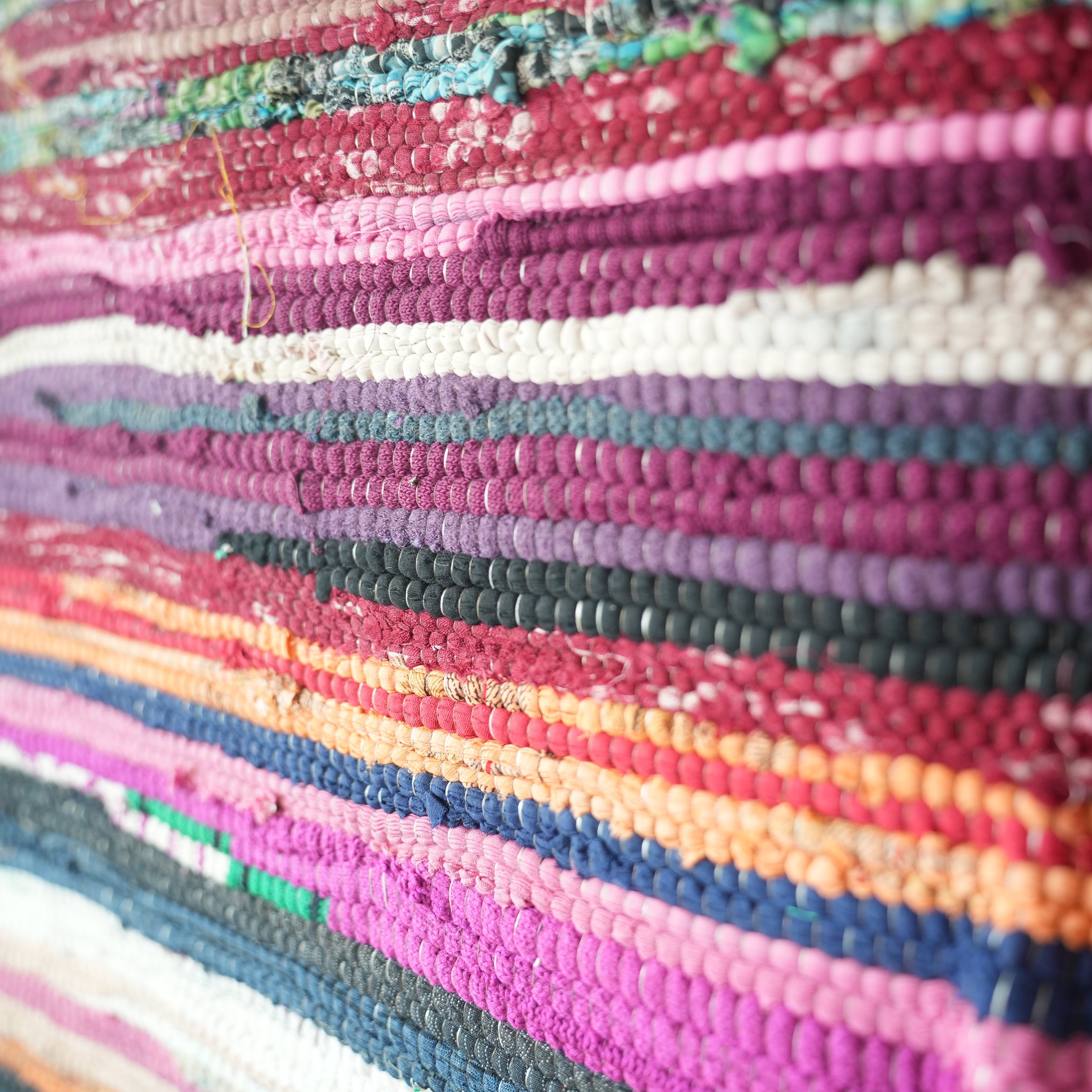SCRAP FABRIC RUG C