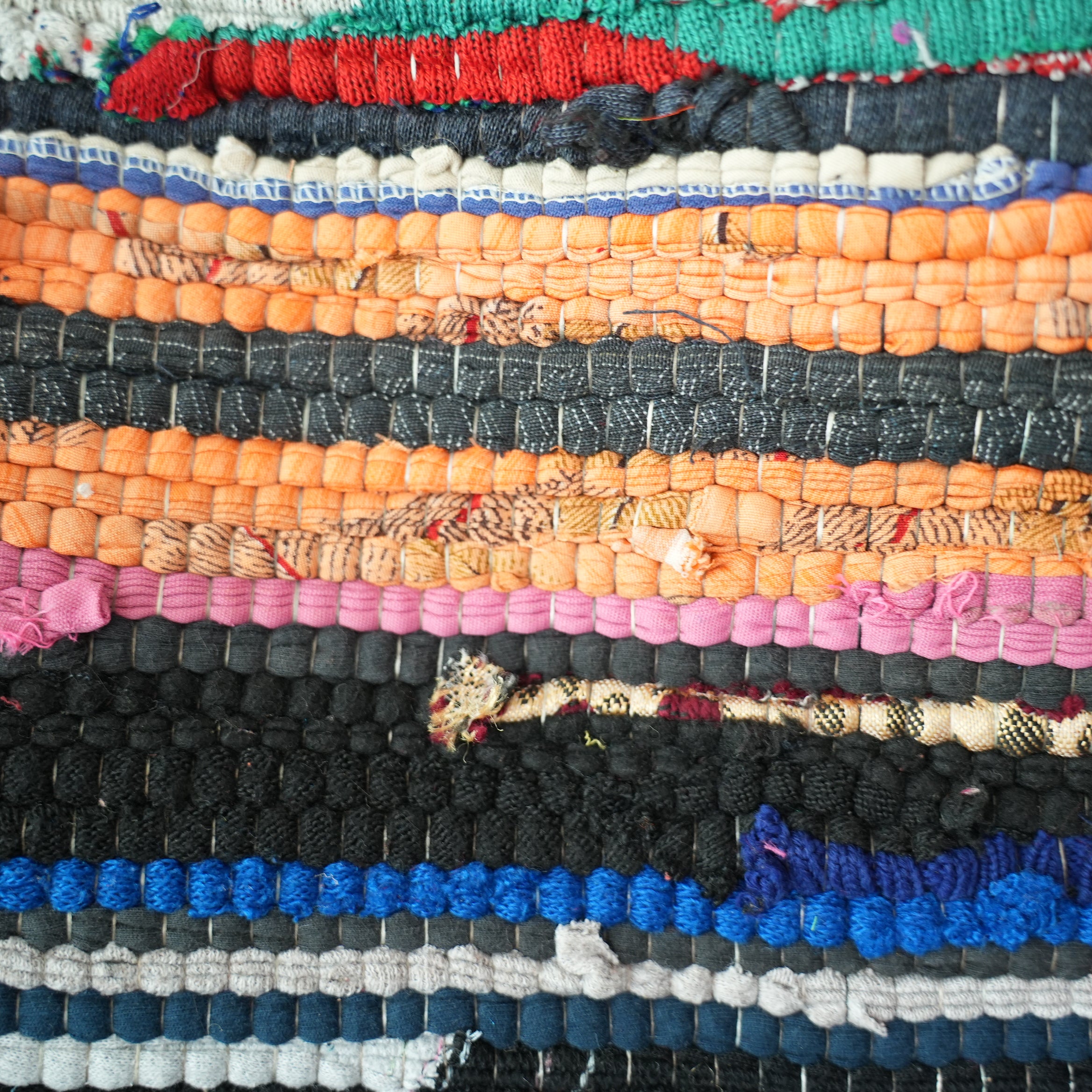 SCRAP FABRIC RUG C