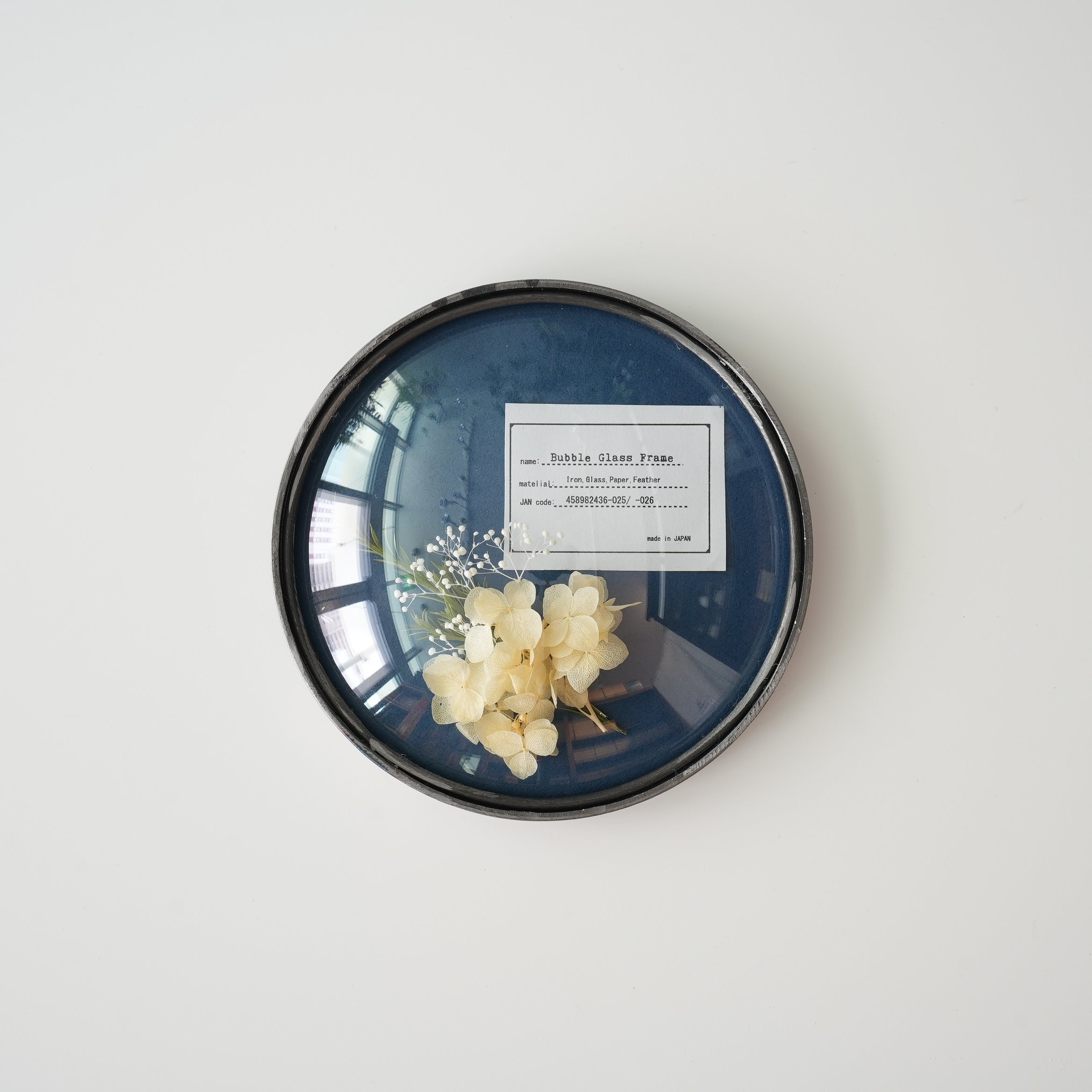 Bubble Glass Frame S Yellow