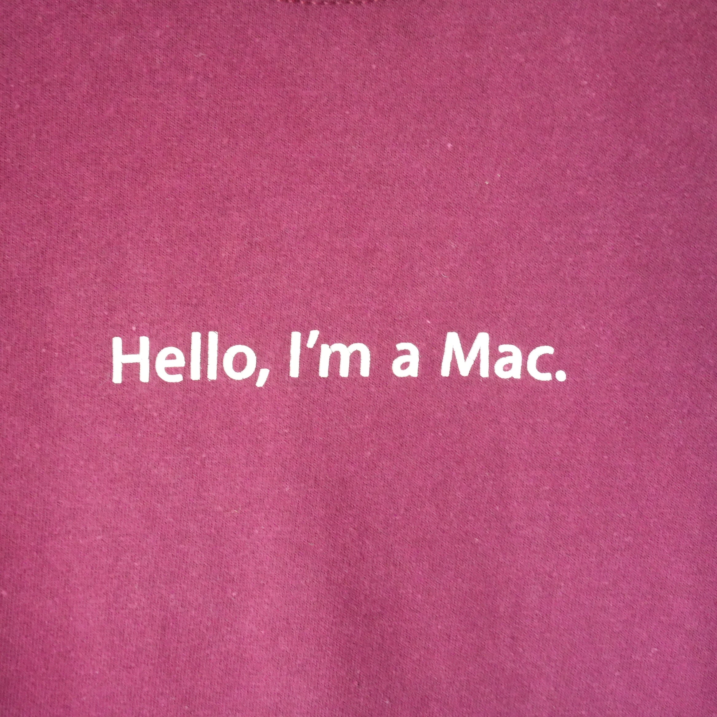 Apple Tee HELLO I'm a Mac