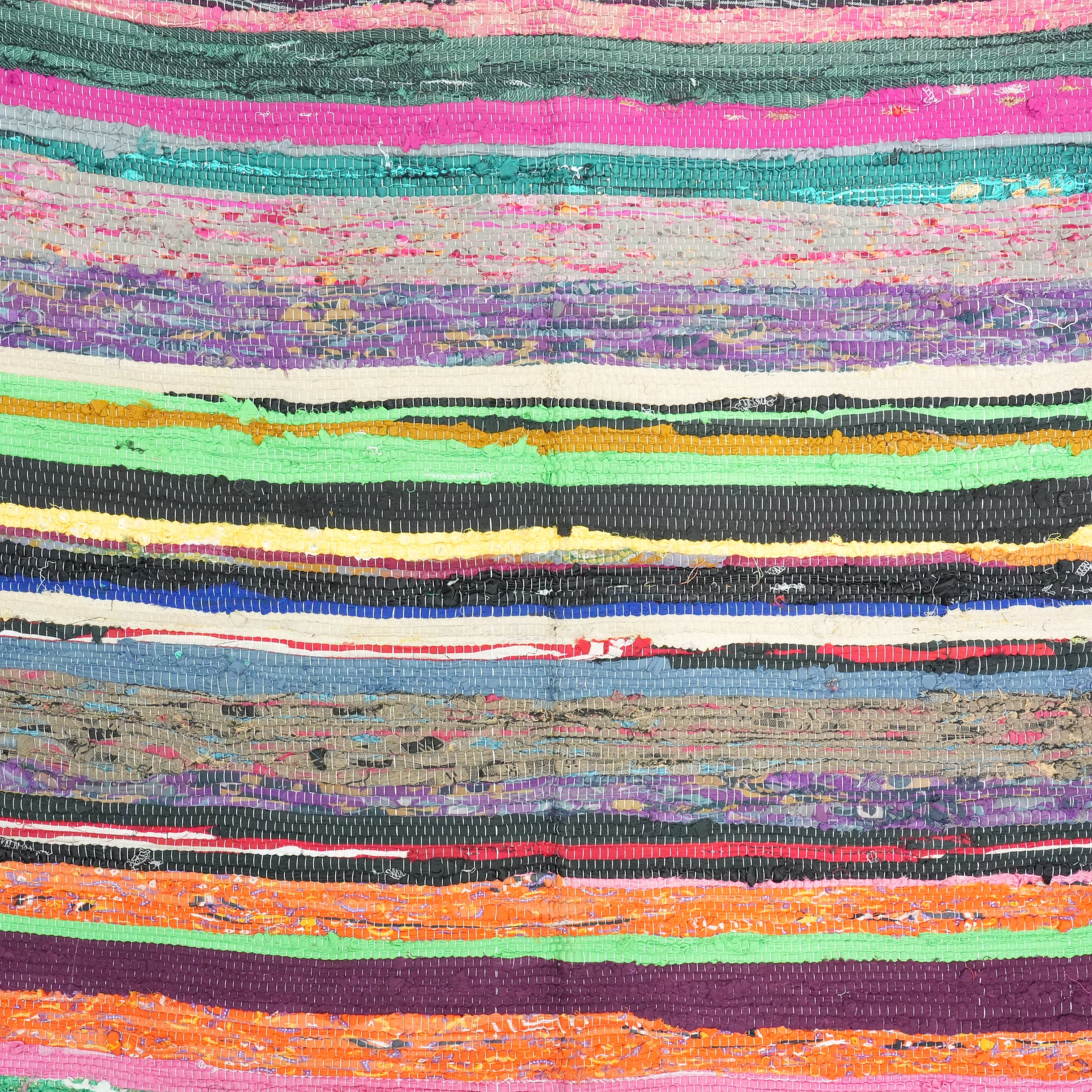 SCRAP FABRIC RUG F