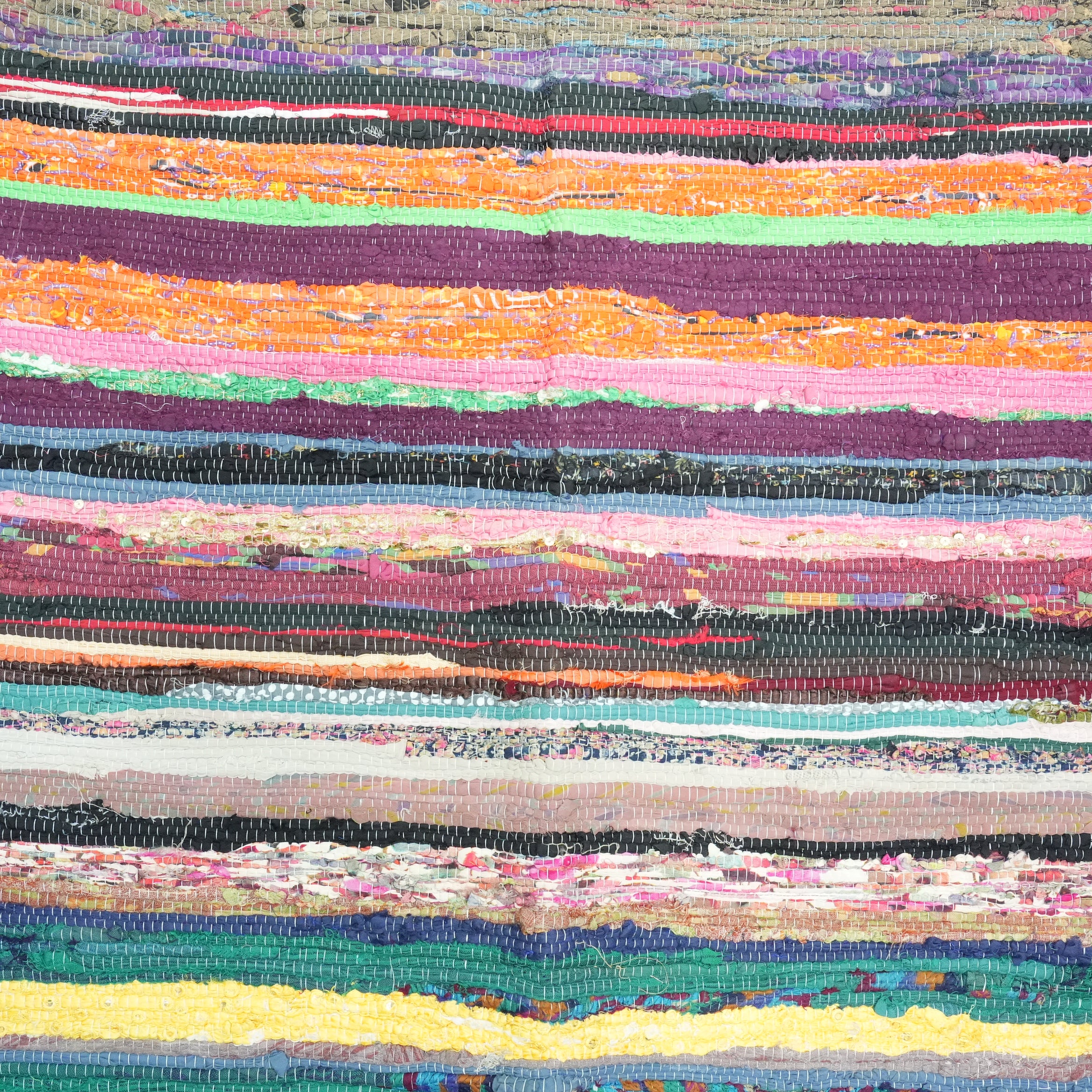 SCRAP FABRIC RUG F