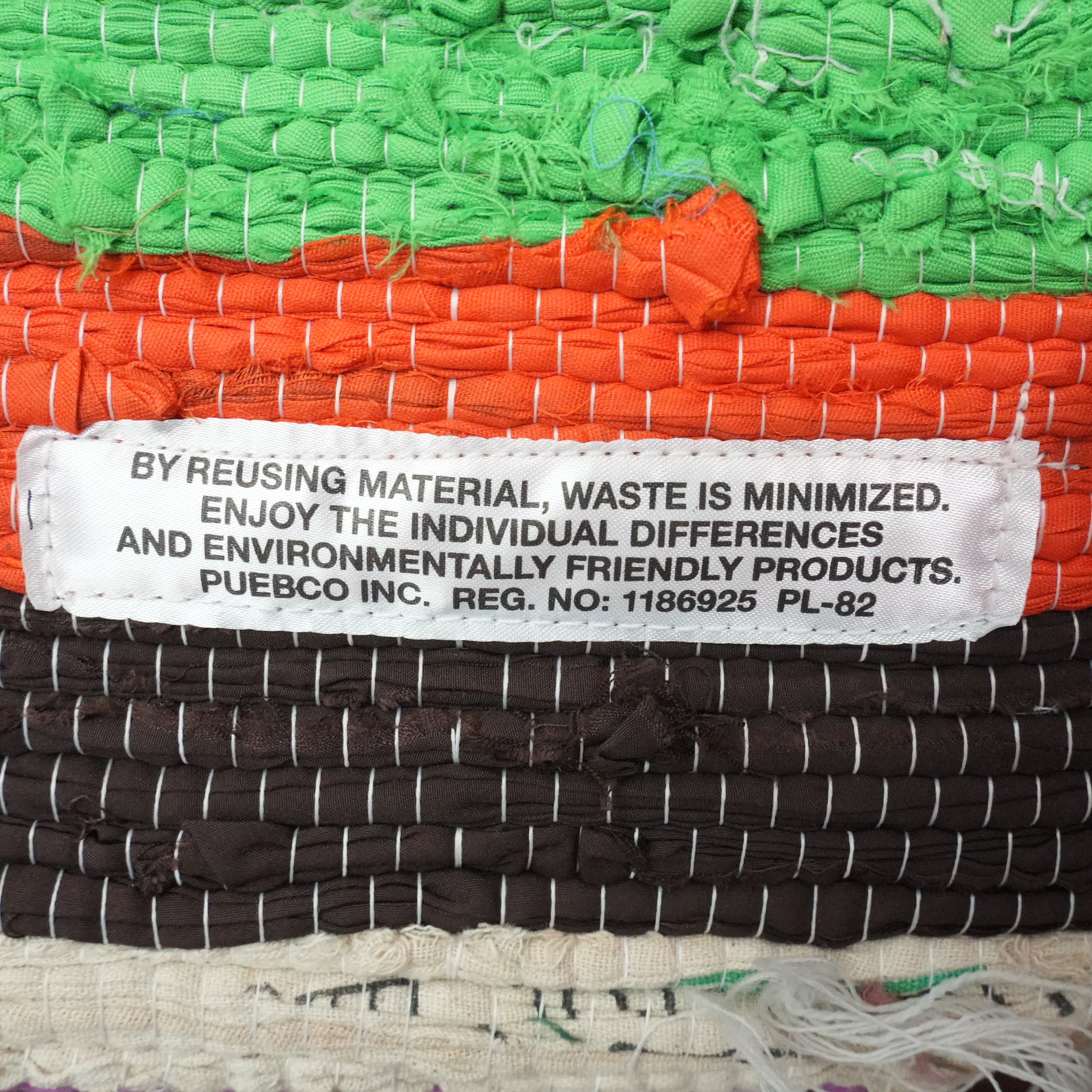 SCRAP FABRIC RUG F