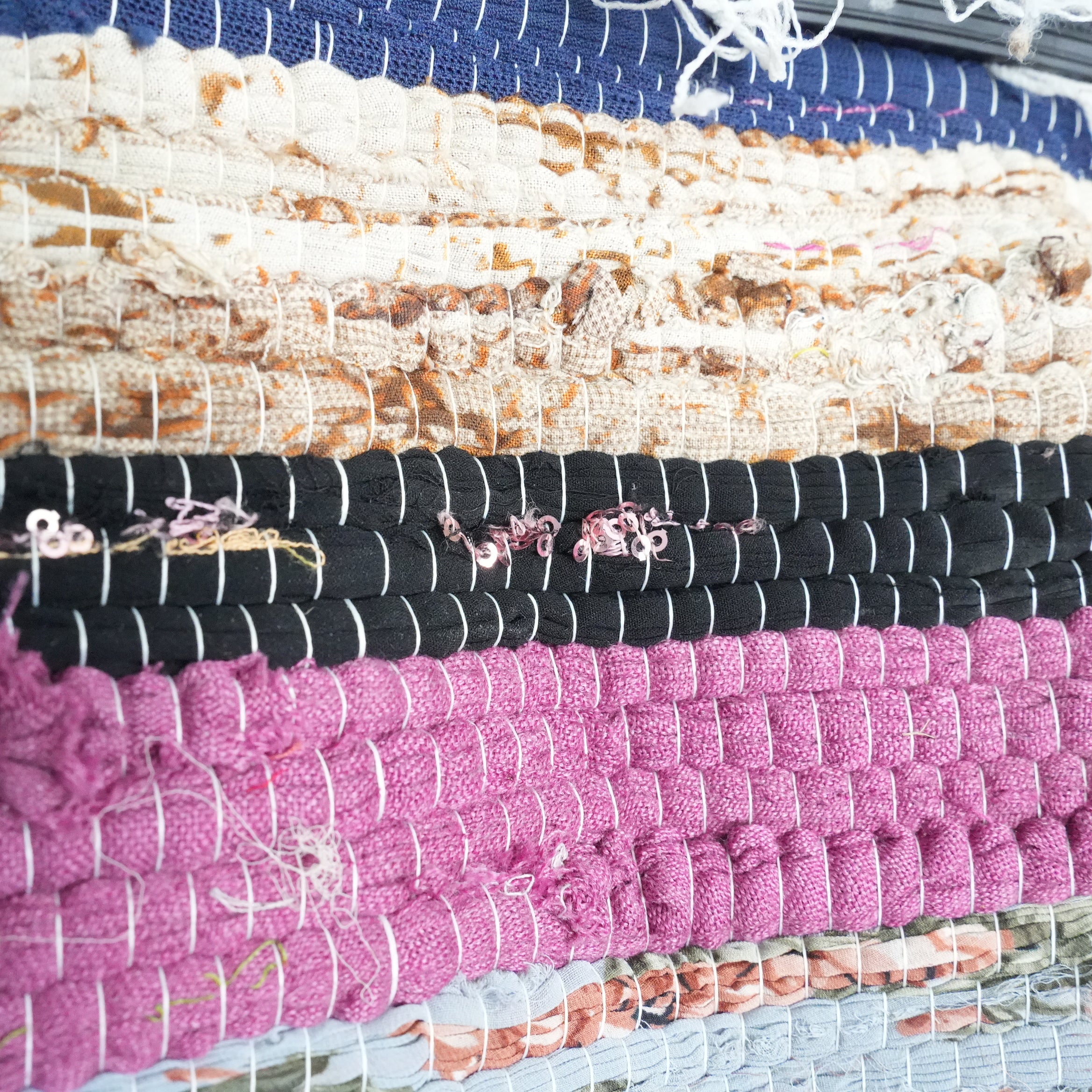 SCRAP FABRIC RUG G