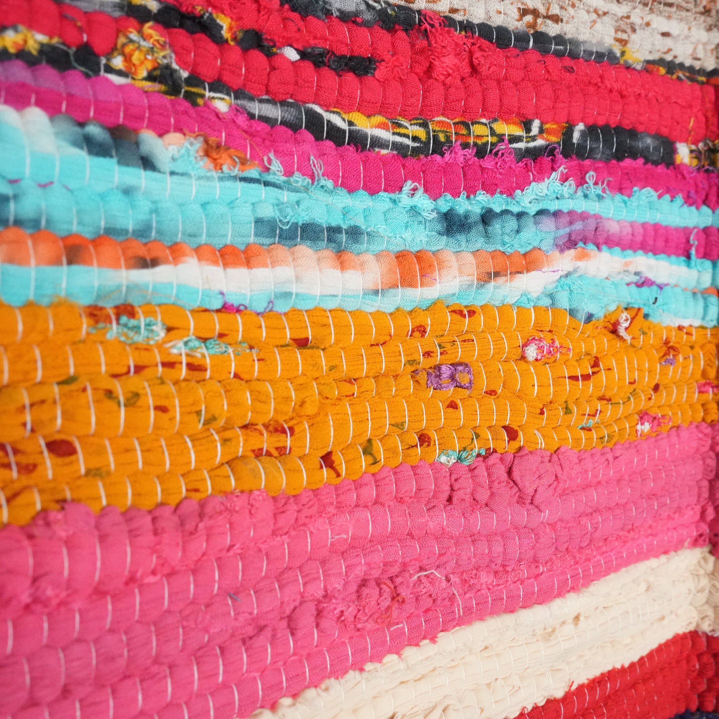 SCRAP FABRIC RUG G