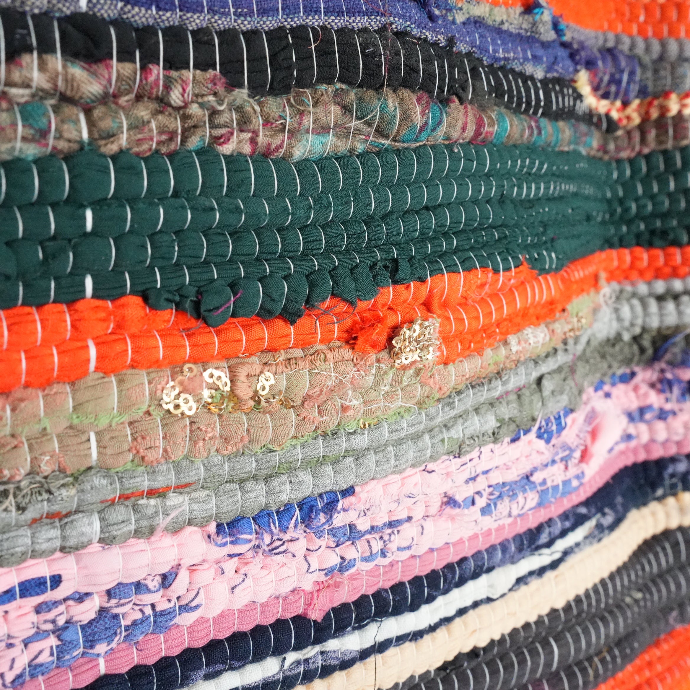 SCRAP FABRIC RUG G