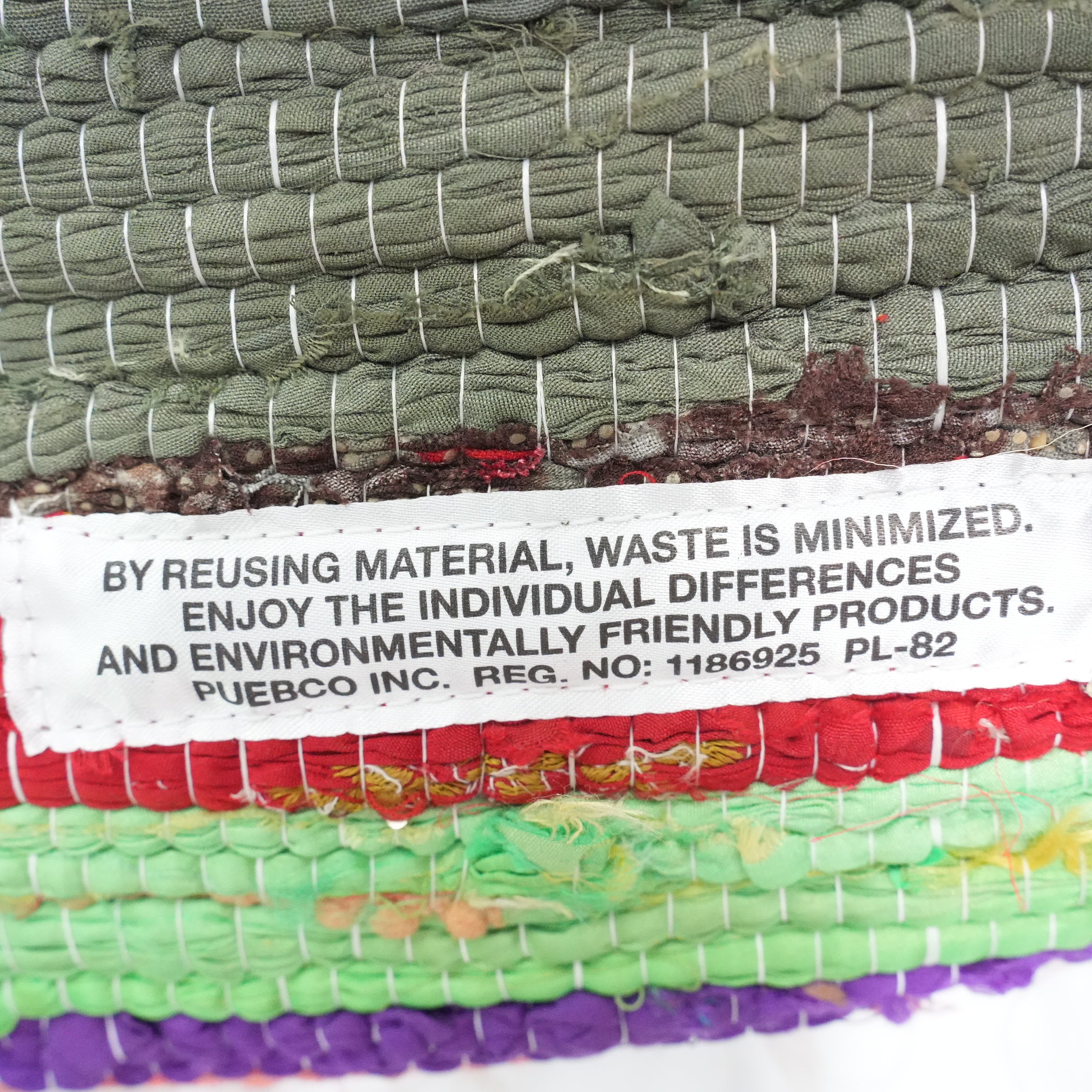 SCRAP FABRIC RUG G