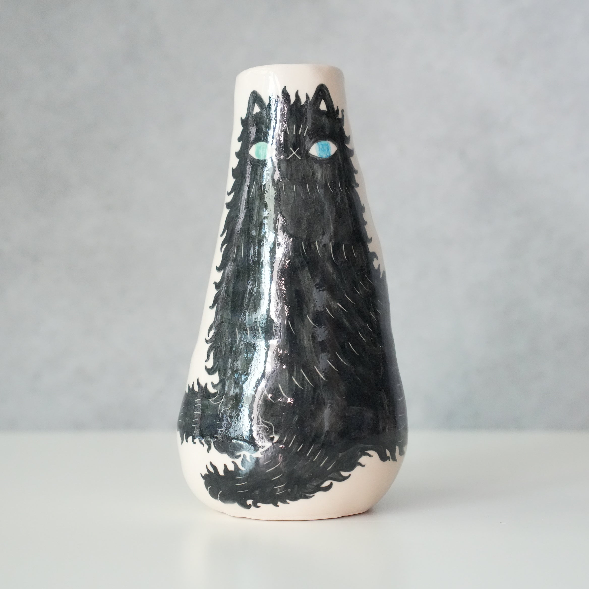 Cat Flower Vase B