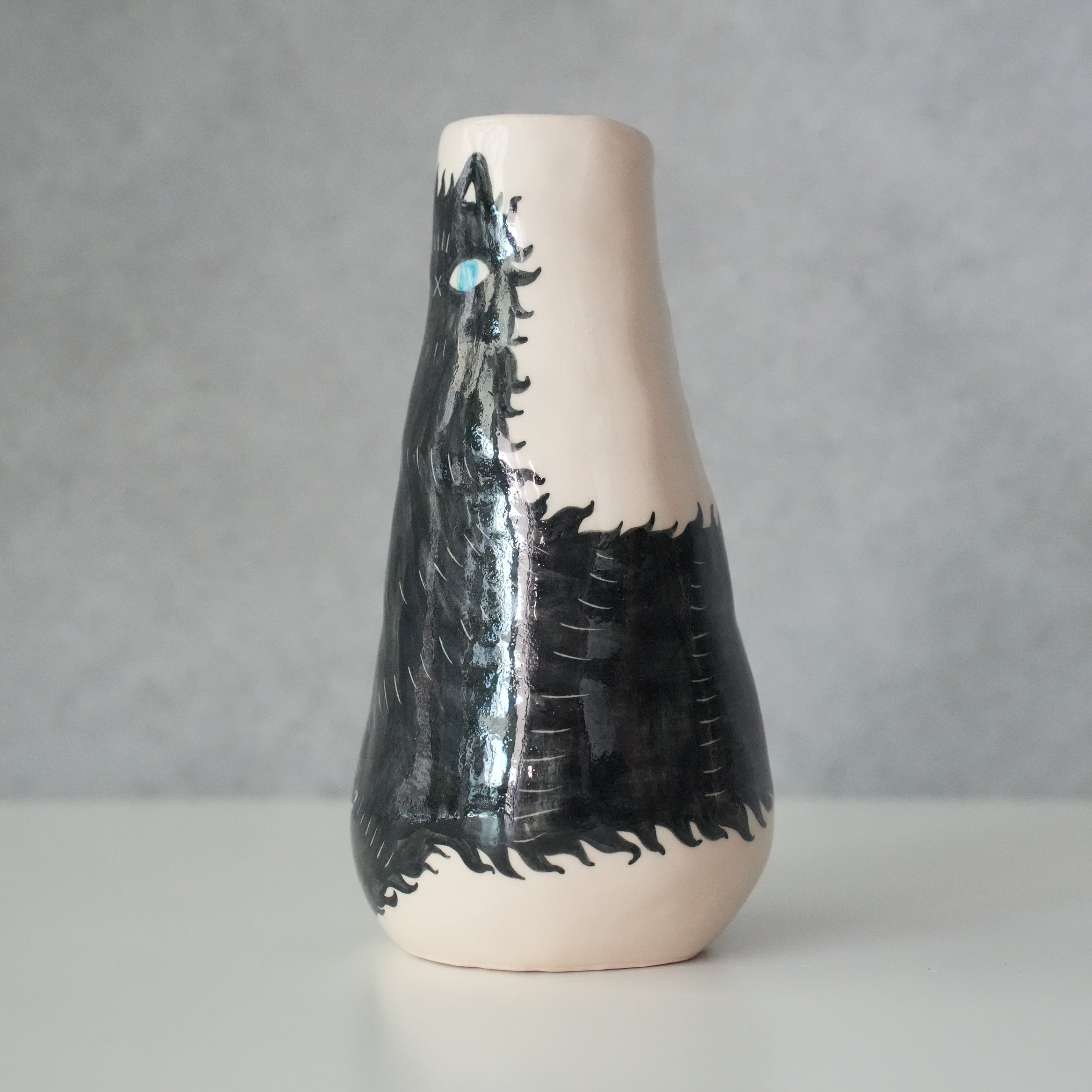 Cat Flower Vase B