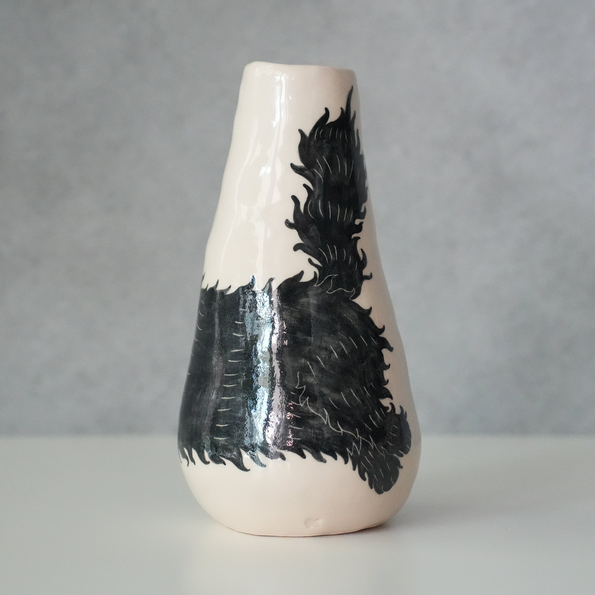 Cat Flower Vase B