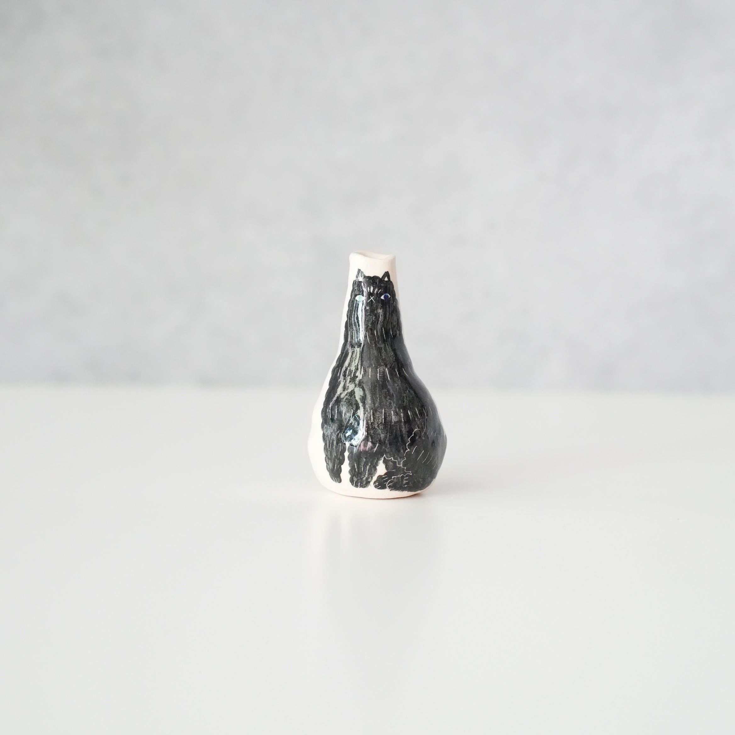 Cat Flower Vase E