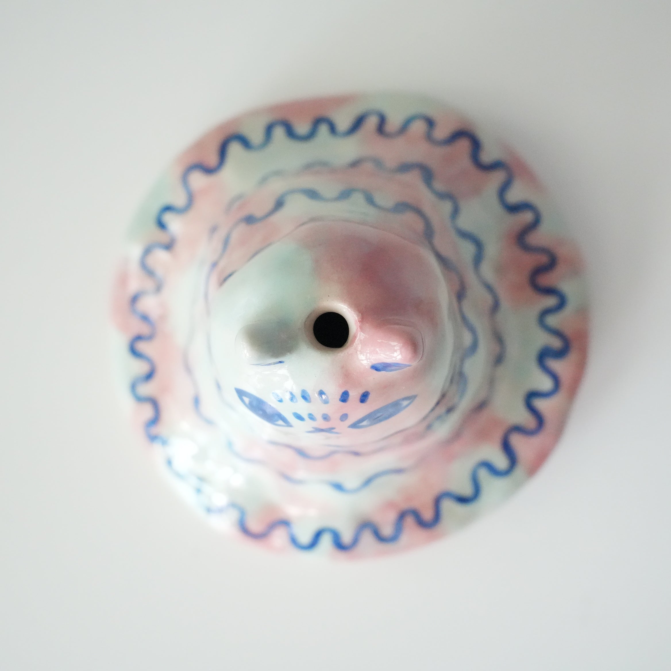 Cat UFO Flower Vase