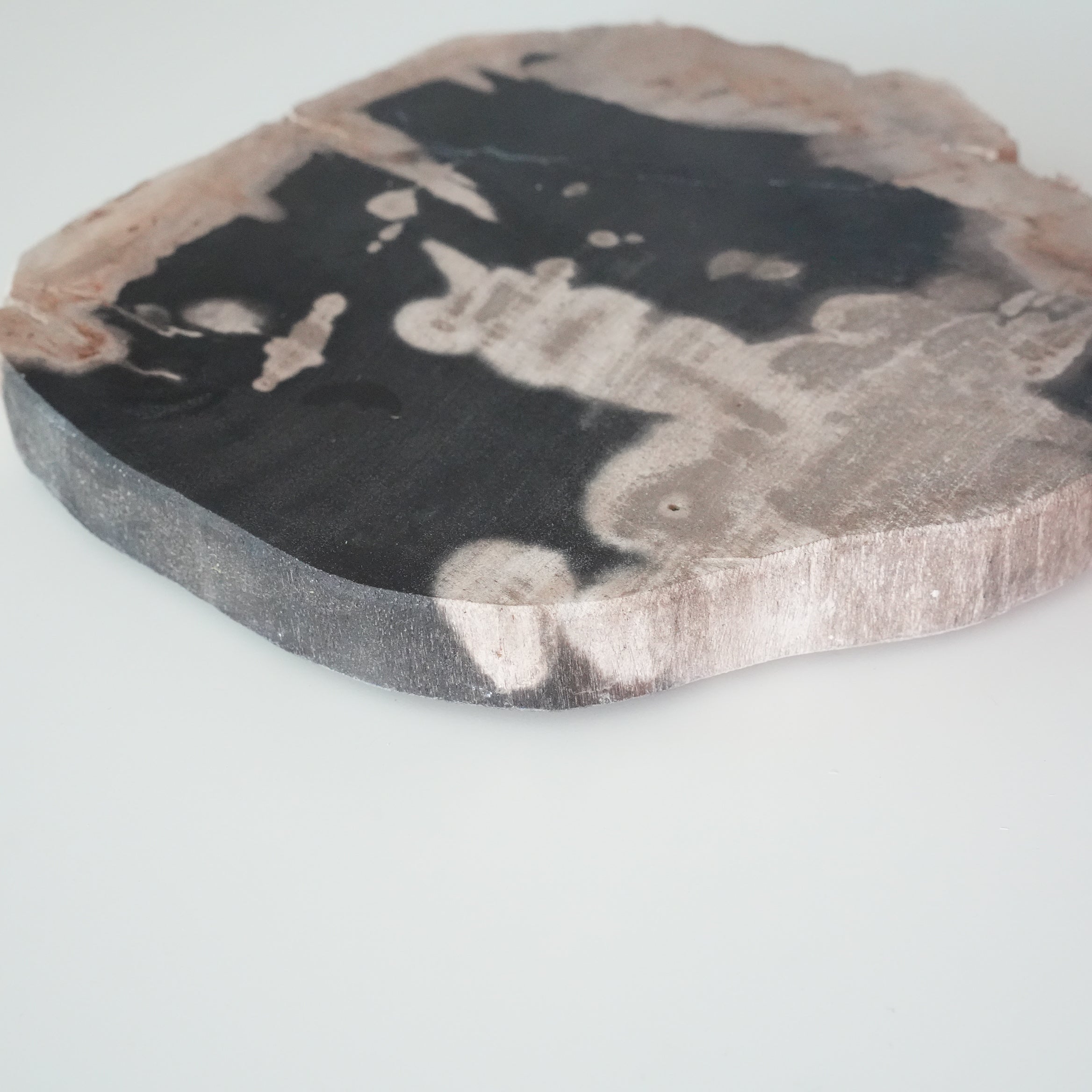 Wood Plate 20 Black B