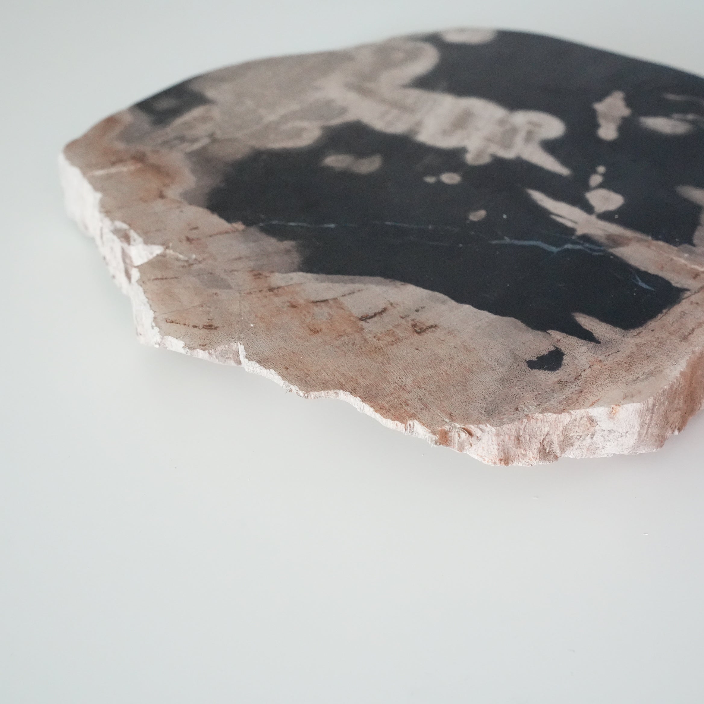 Wood Plate 20 Black B