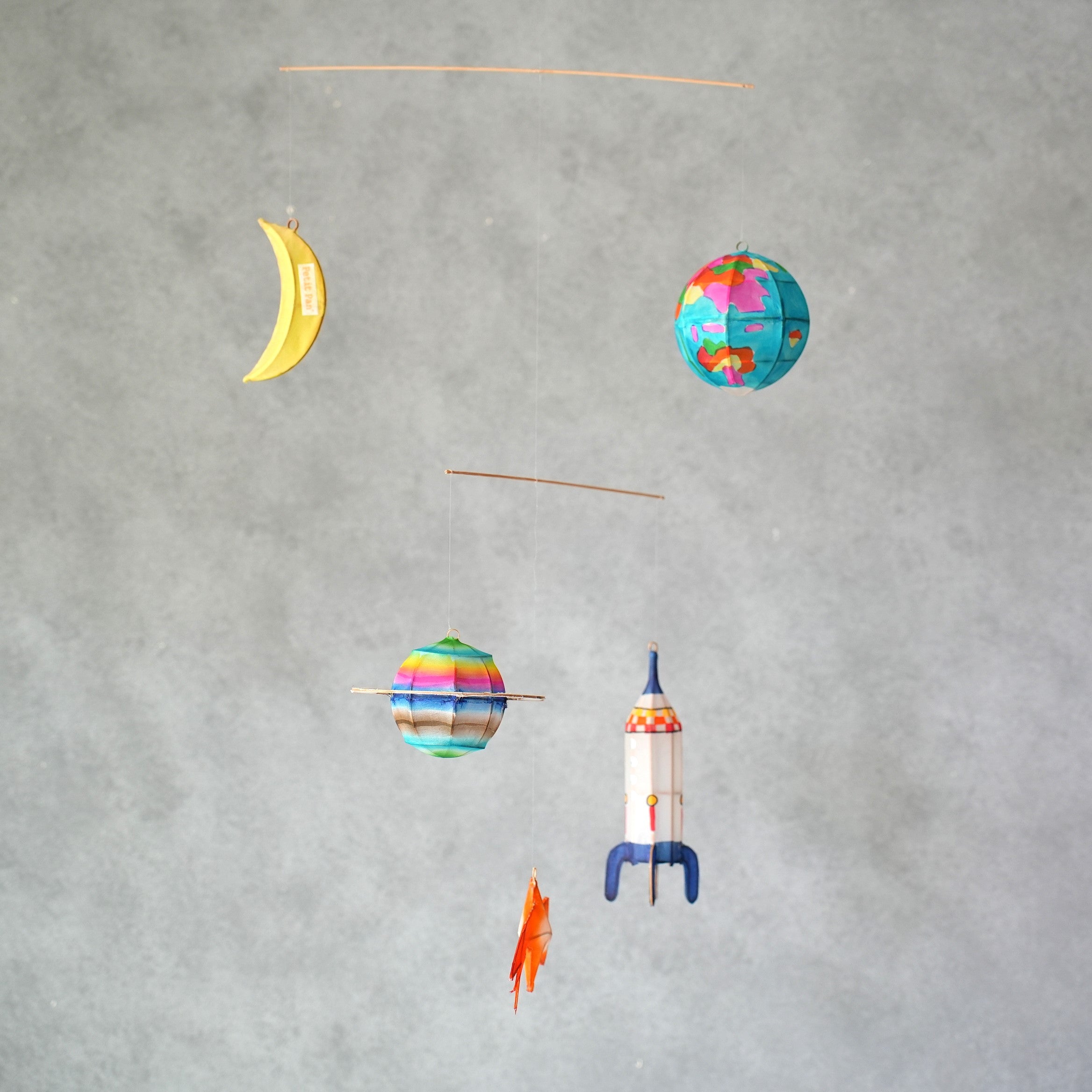 Bamboo Planets Mobile