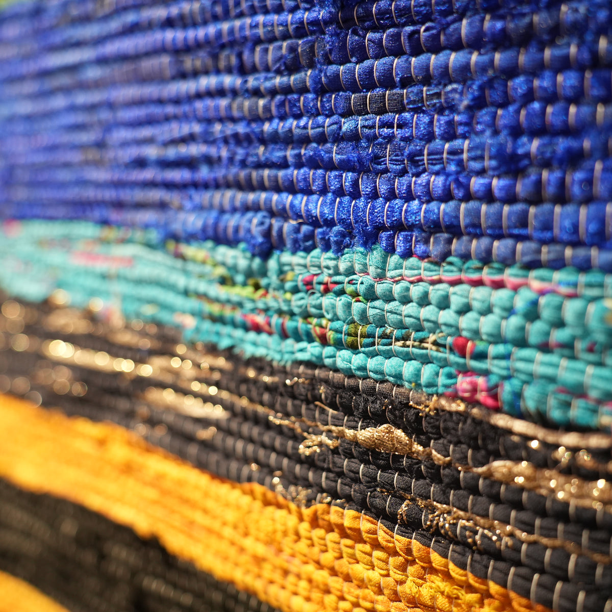 SCRAP FABRIC RUG A