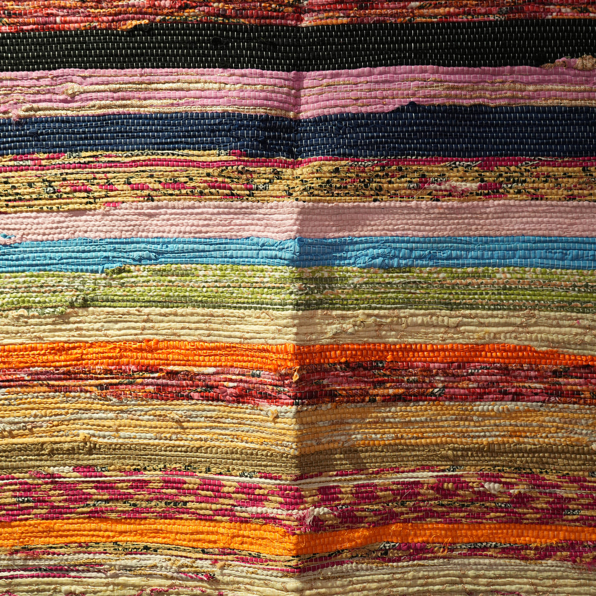 SCRAP FABRIC RUG B