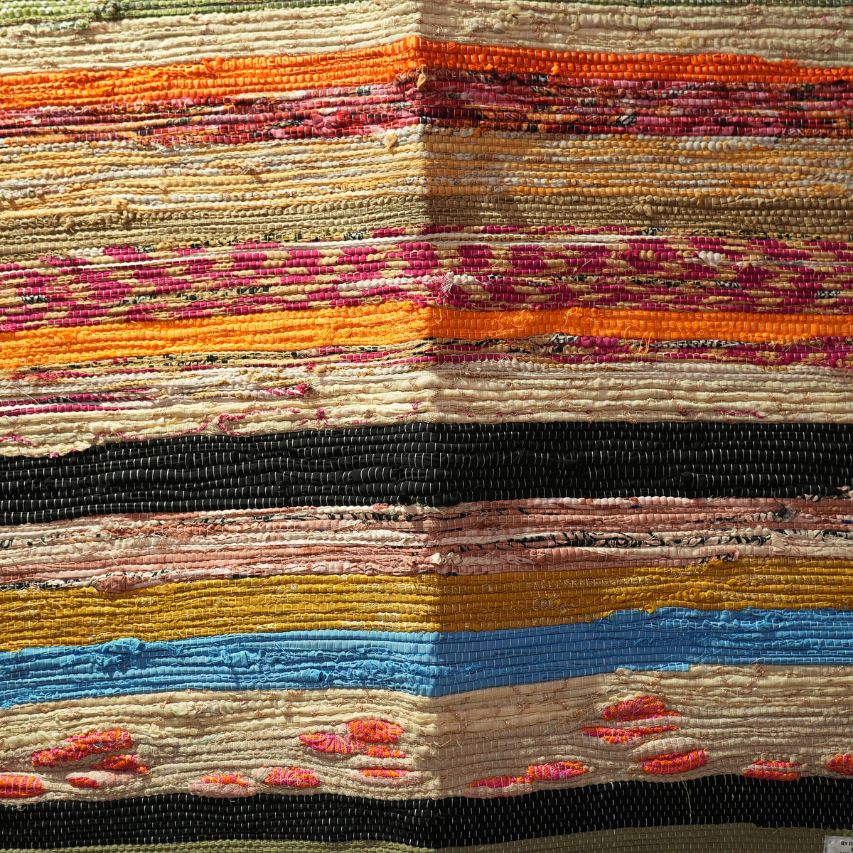 SCRAP FABRIC RUG B