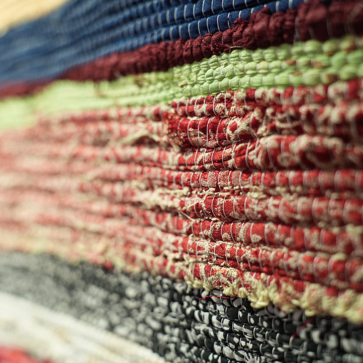 SCRAP FABRIC RUG B