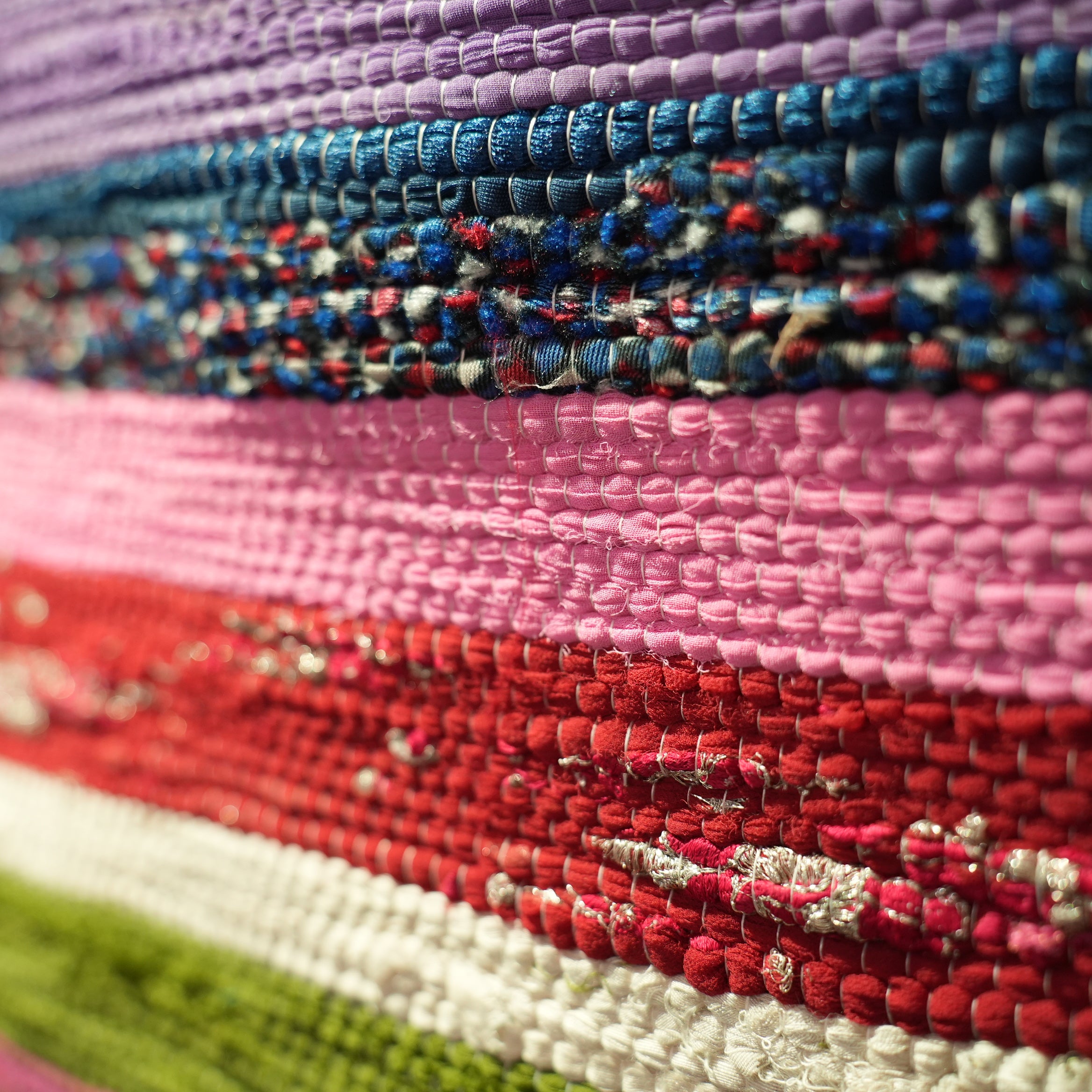 SCRAP FABRIC RUG C