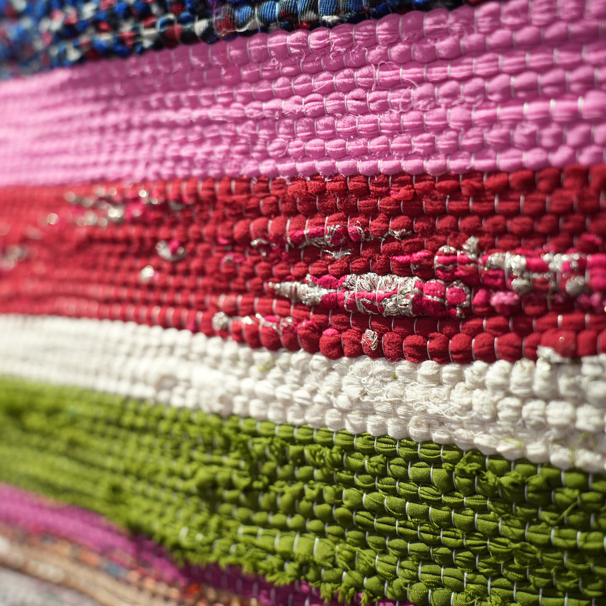 SCRAP FABRIC RUG C