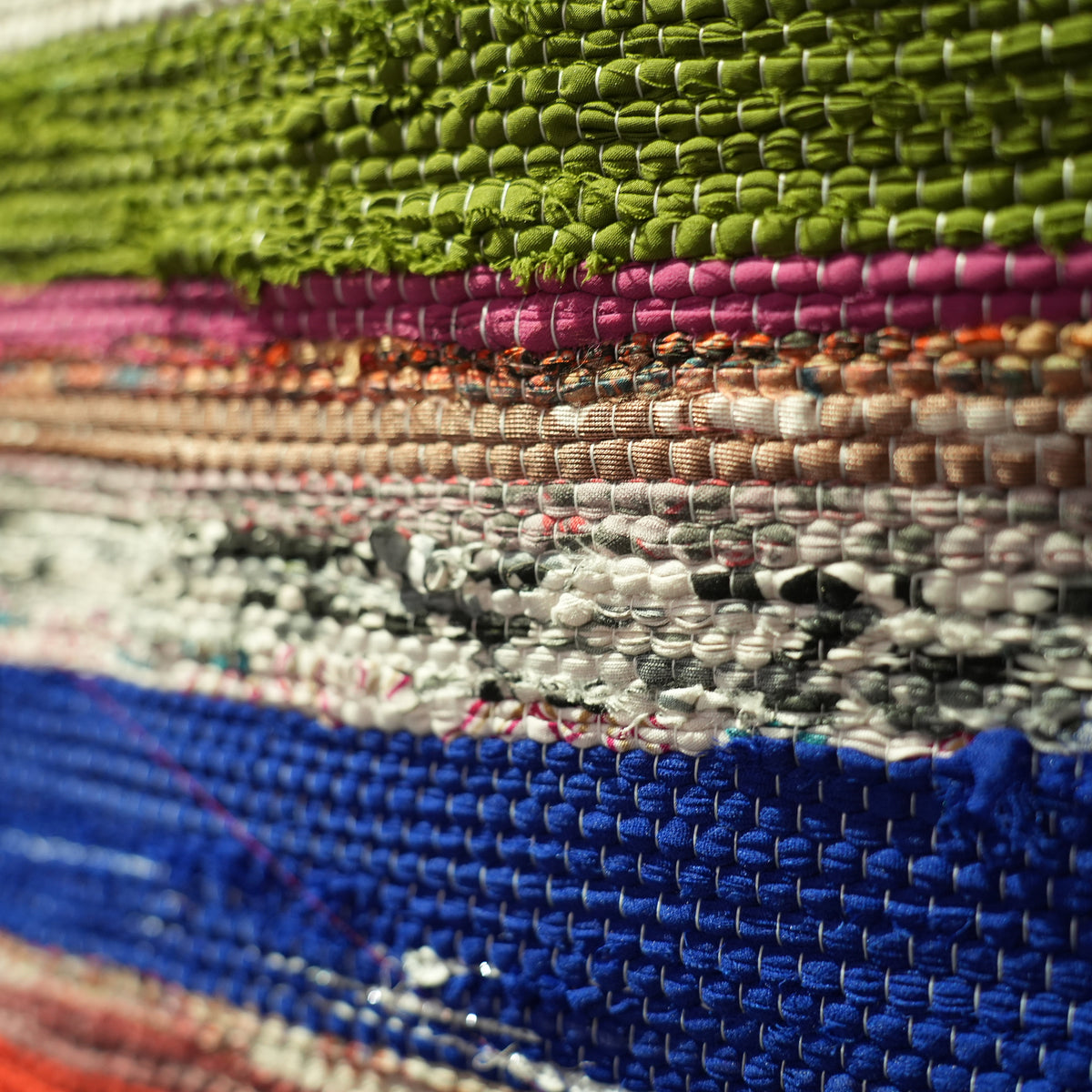 SCRAP FABRIC RUG C