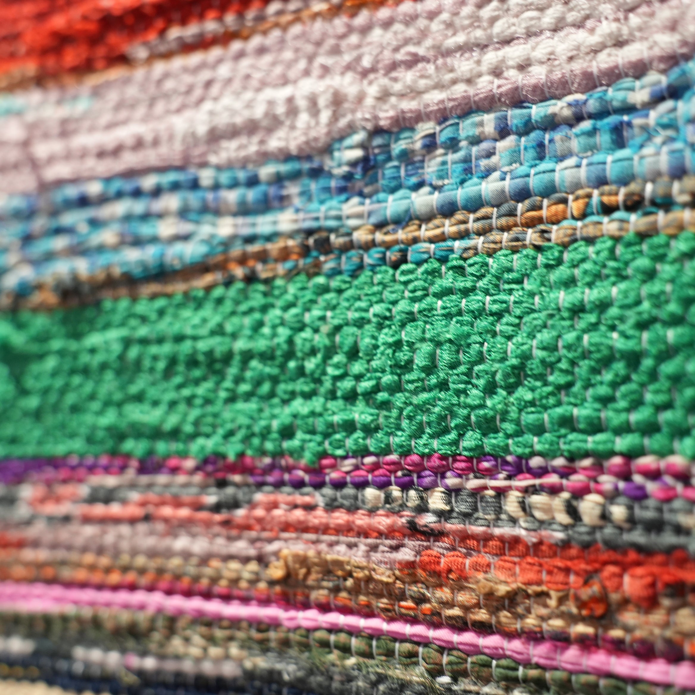 SCRAP FABRIC RUG C