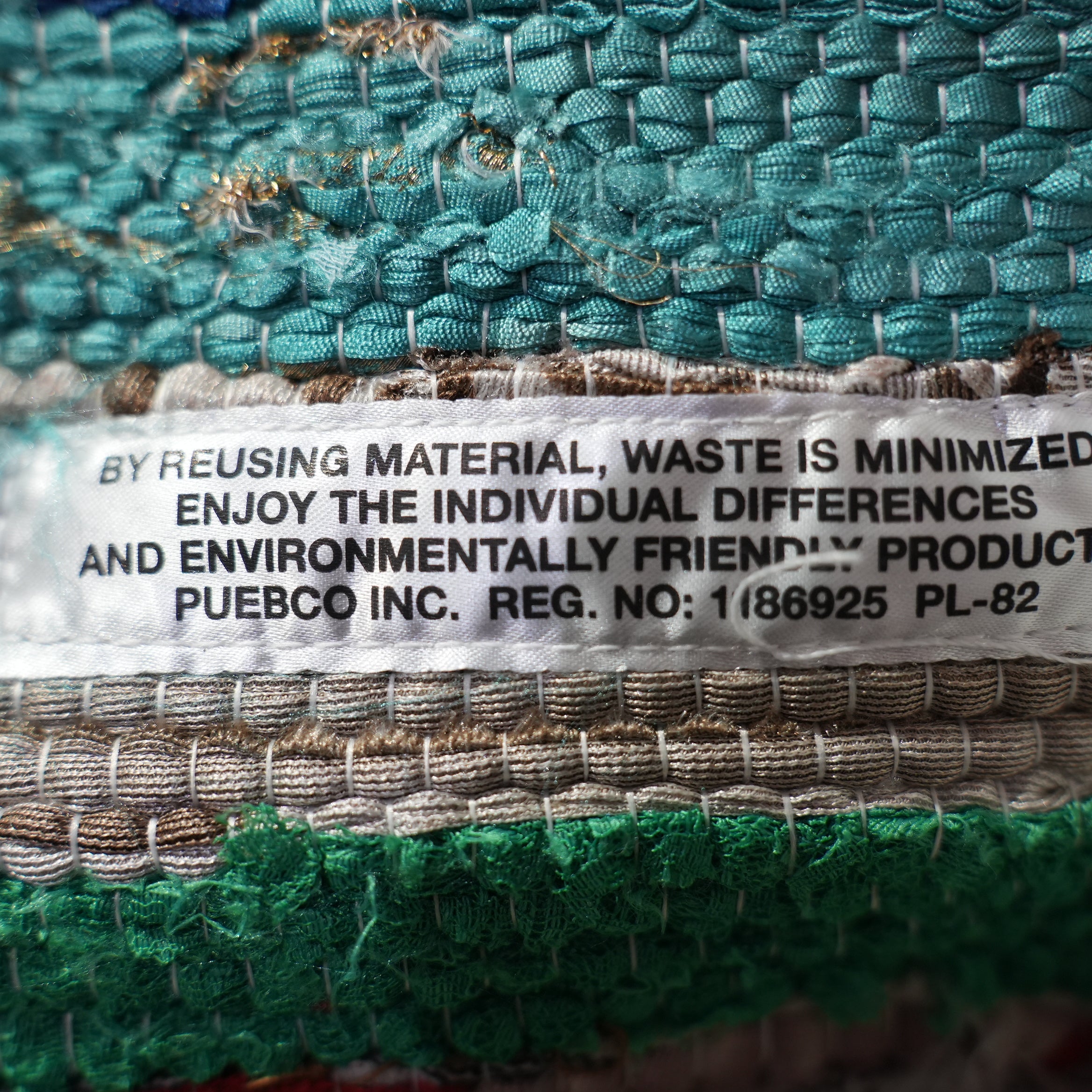 SCRAP FABRIC RUG C