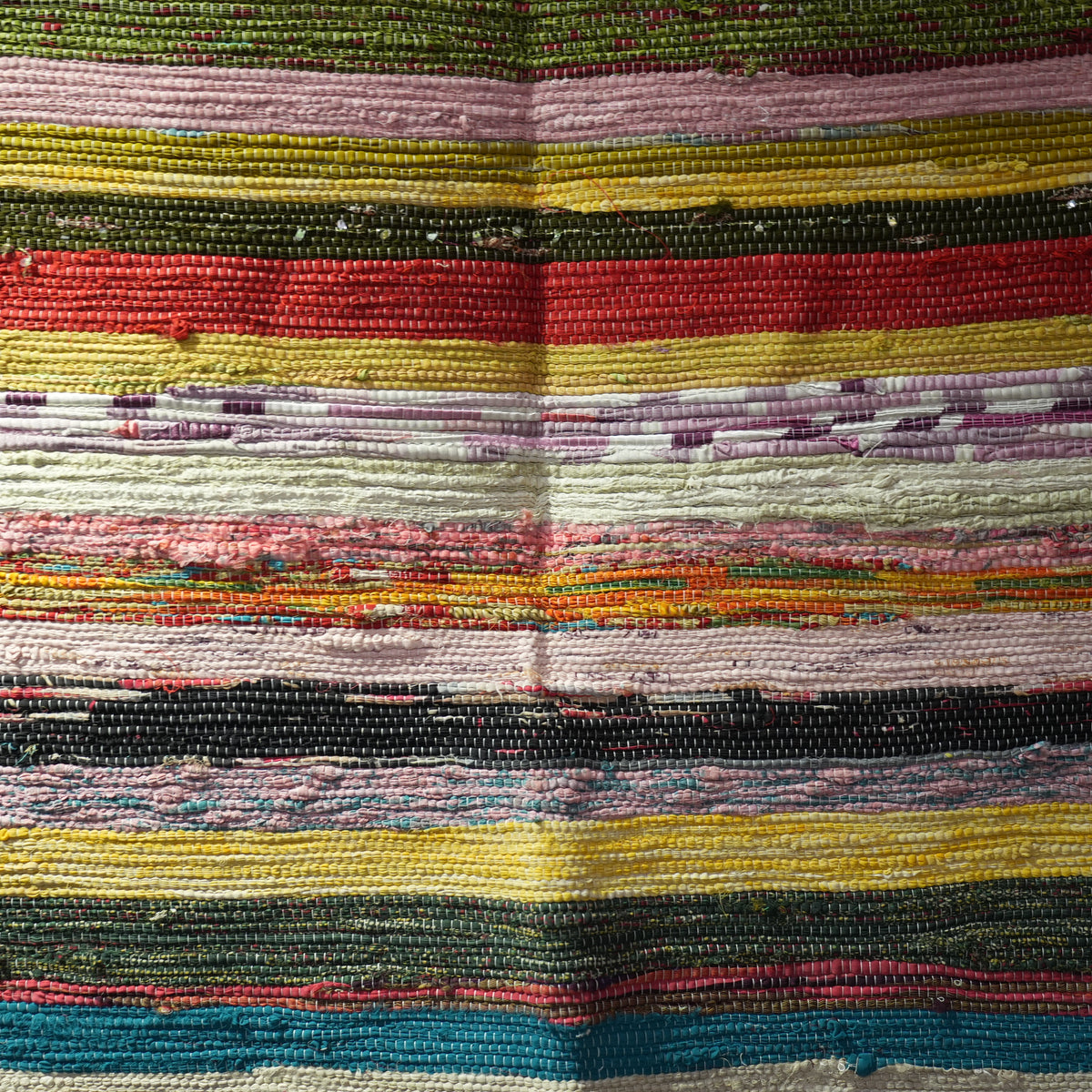 SCRAP FABRIC RUG D