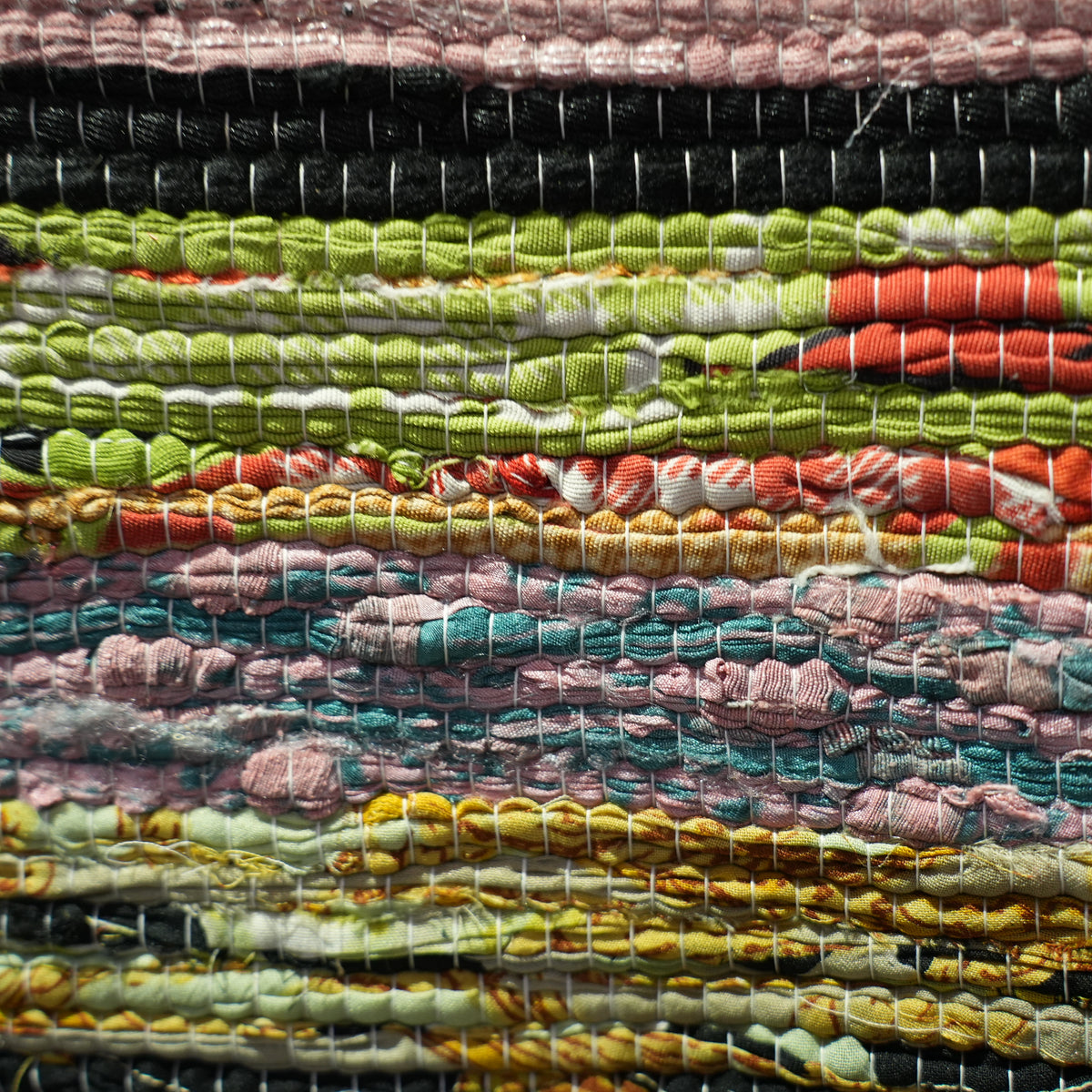 SCRAP FABRIC RUG D