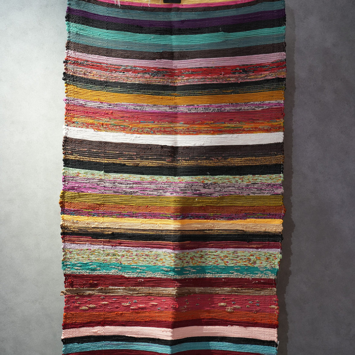 SCRAP FABRIC RUG E
