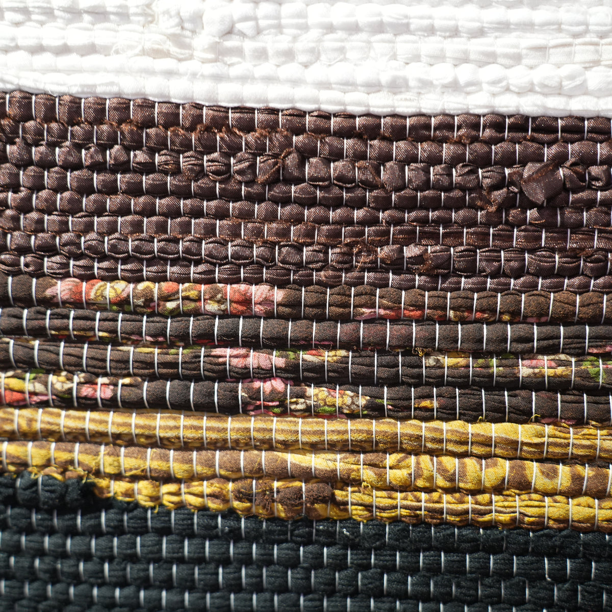 SCRAP FABRIC RUG E