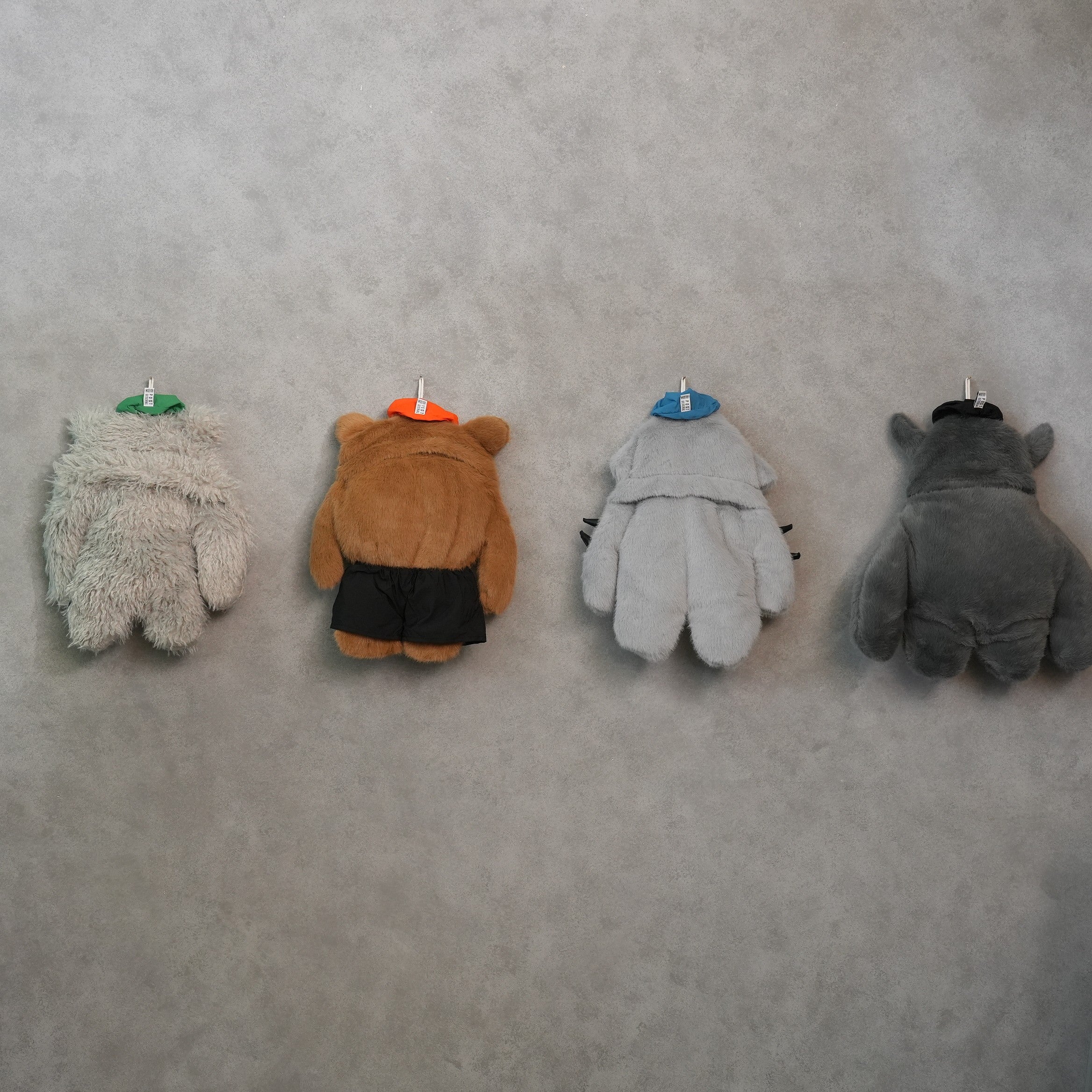 FOUND SOUVENIR STREET MONSTER HOT-WATER BAG COVER