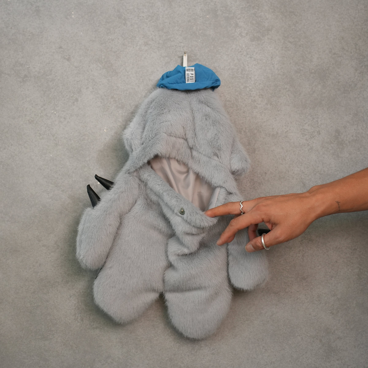 FOUND SOUVENIR STREET MONSTER HOT-WATER BAG COVER