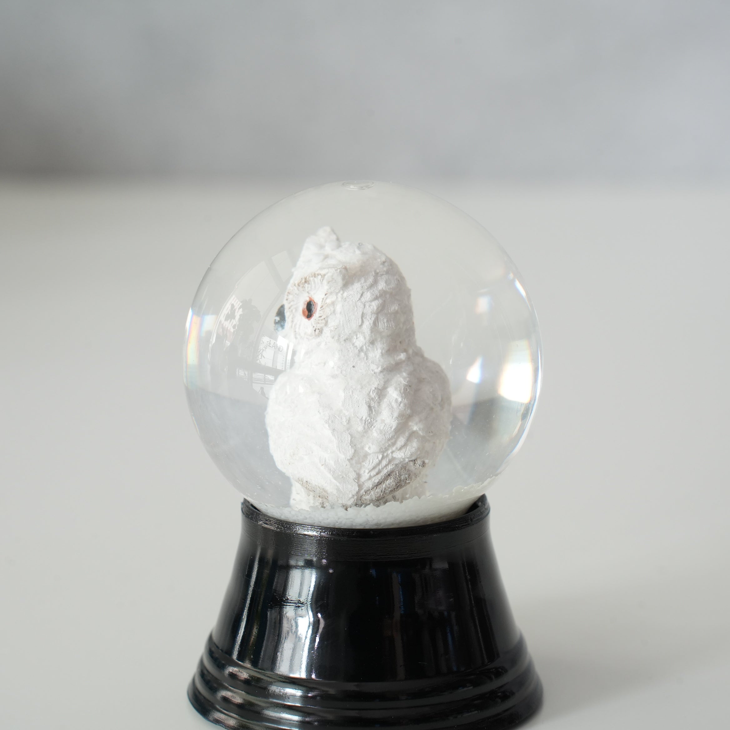 PERZY スノーグローブ 45mm Snow owl
