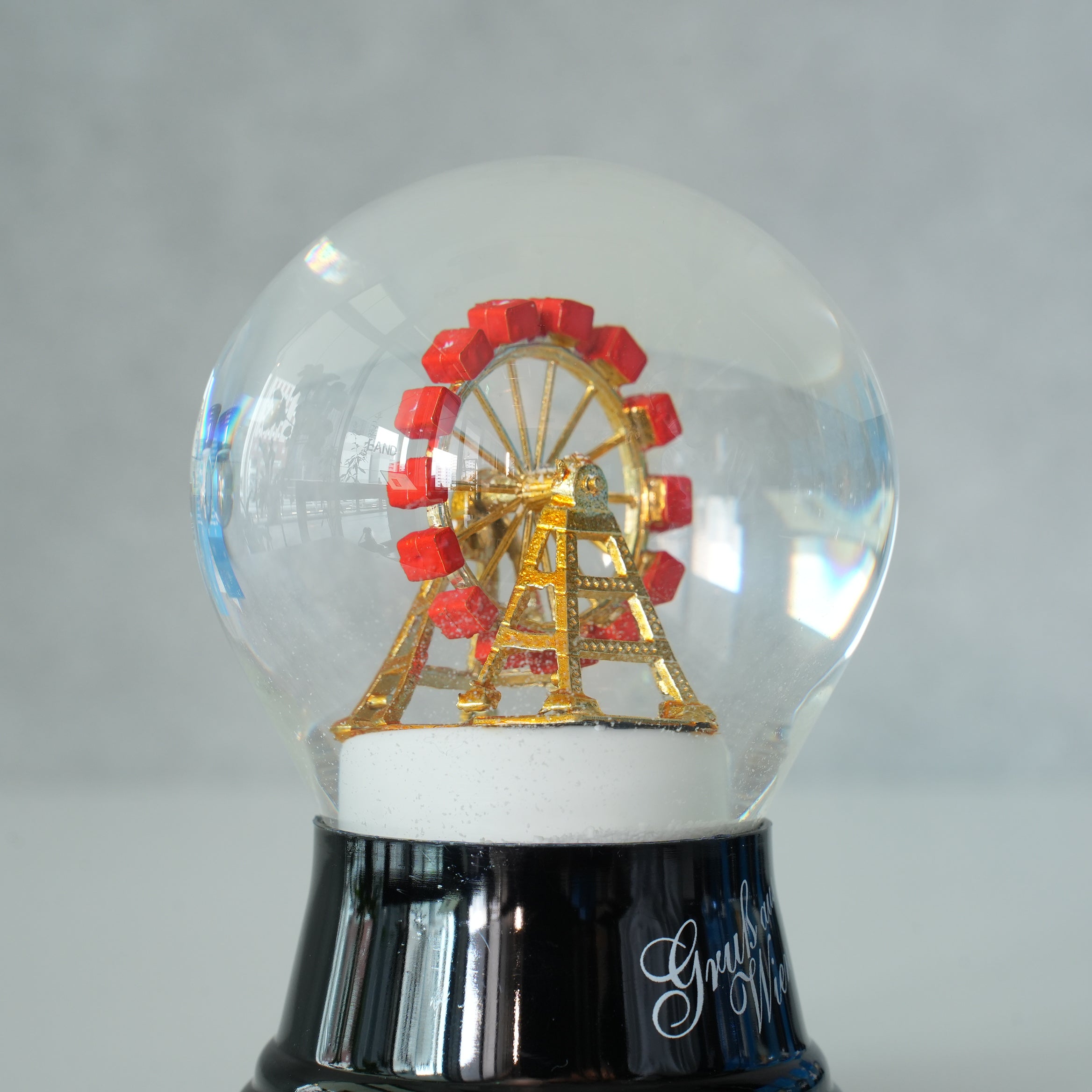 PERZY スノーグローブ 80mm Vienna Ferris Wheel