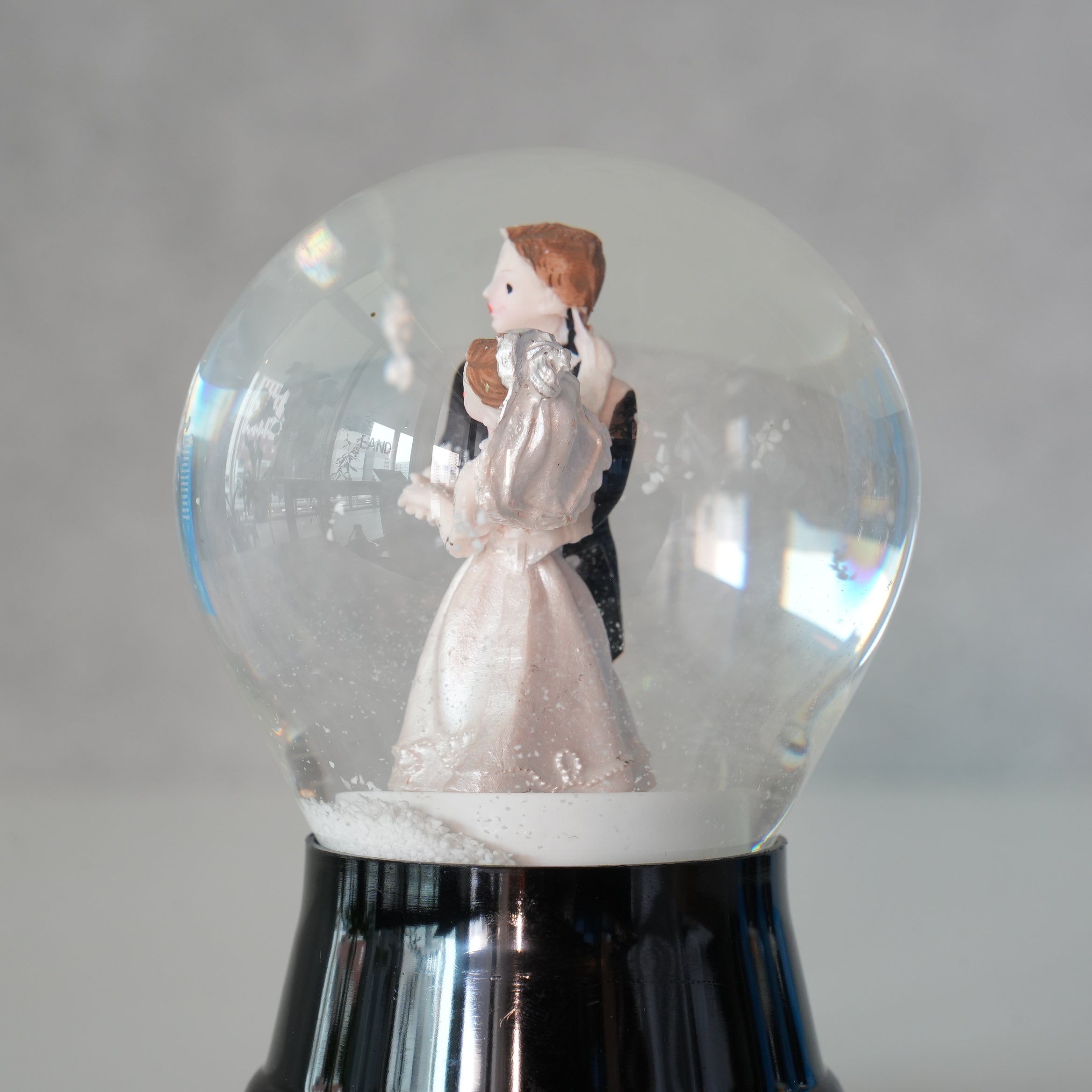 PERZY スノーグローブ 80mm Wedding