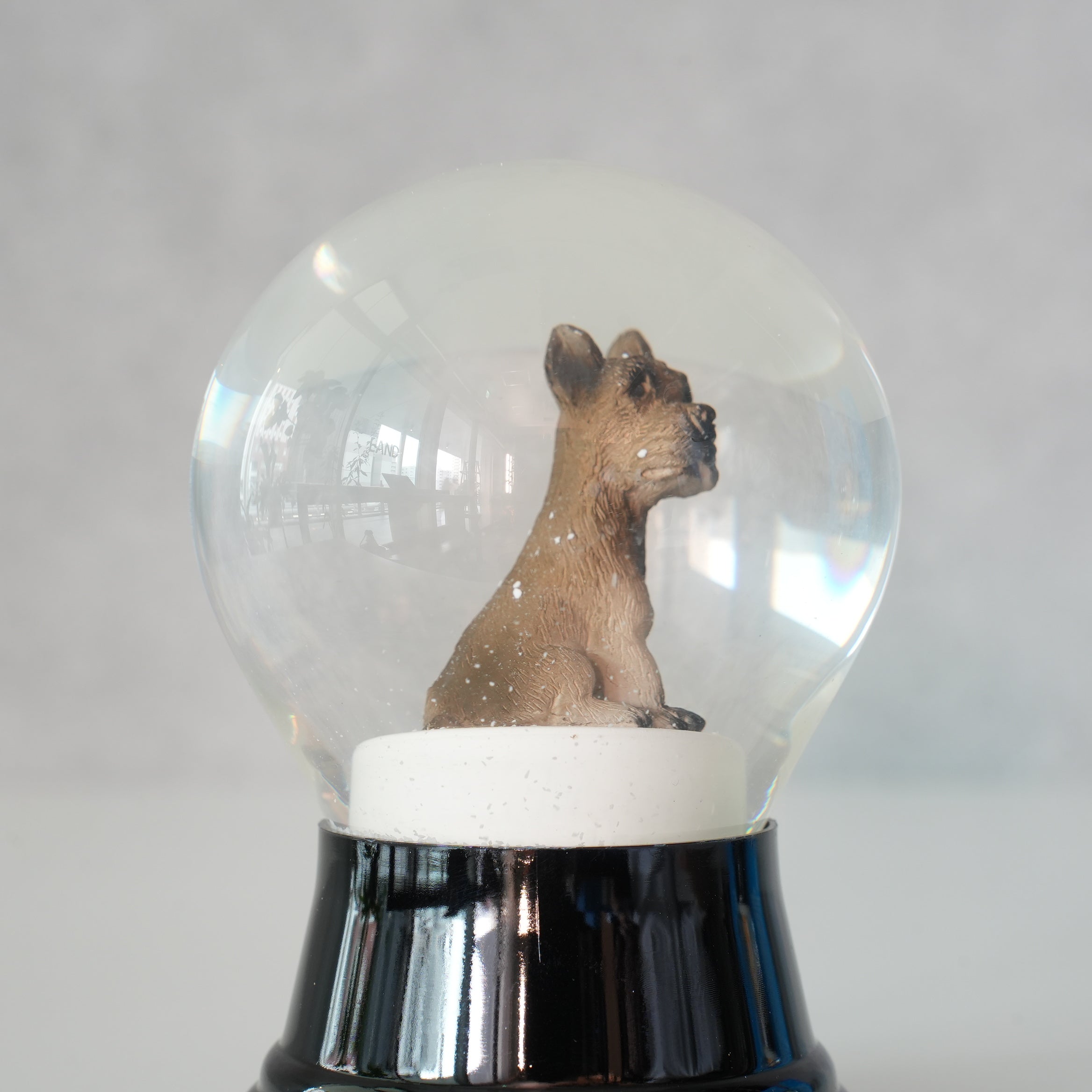 PERZY スノーグローブ 80mm Dog