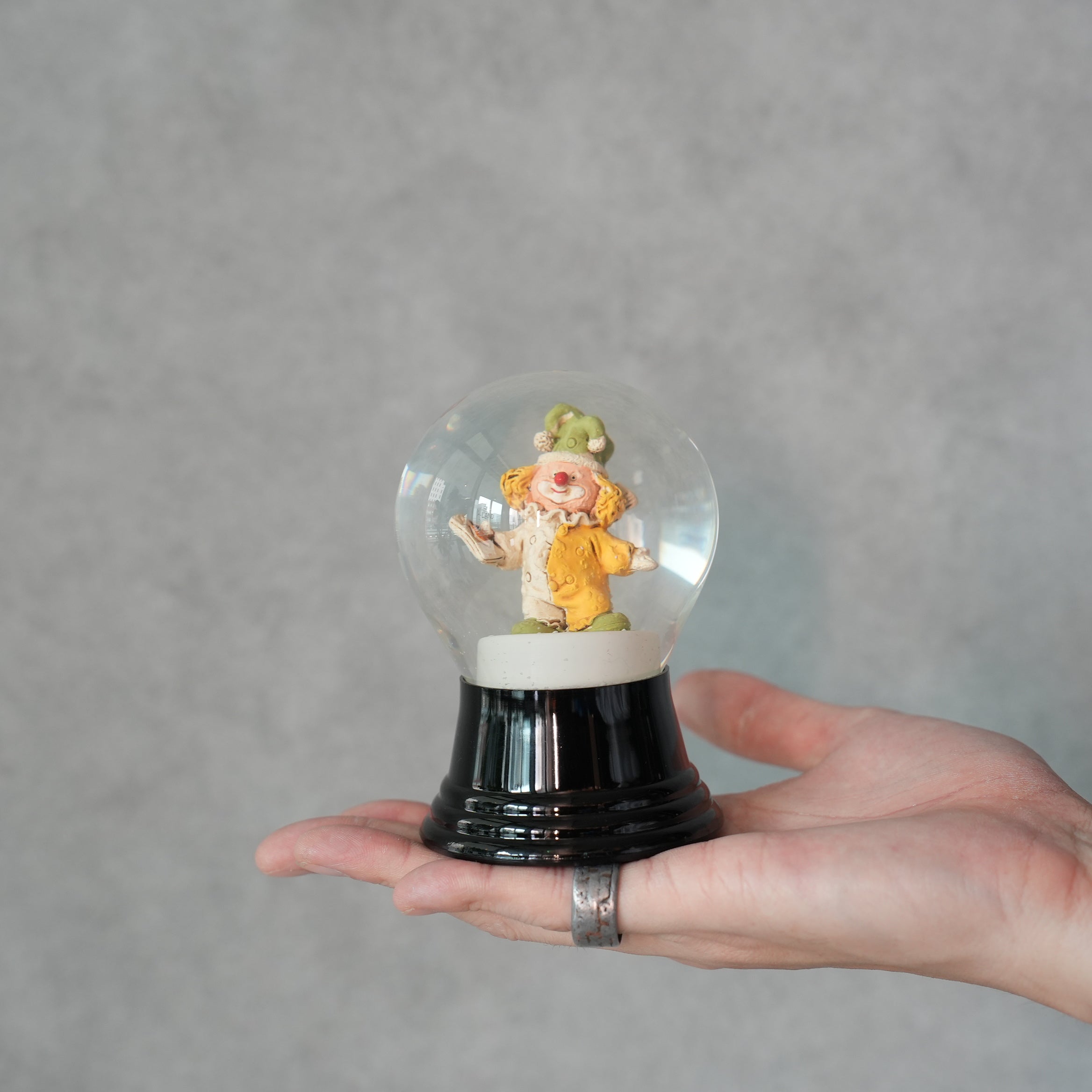 PERZY スノーグローブ 80mm Penguin mother and child