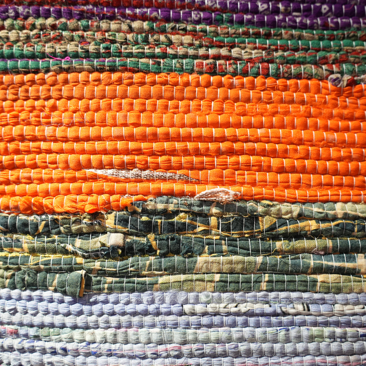 SCRAP FABRIC RUG B